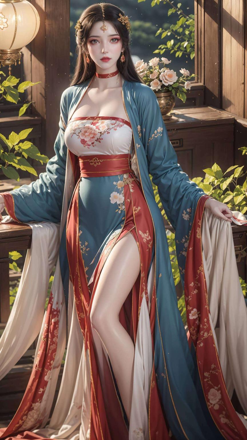 色彩斑斓墨云飘渺