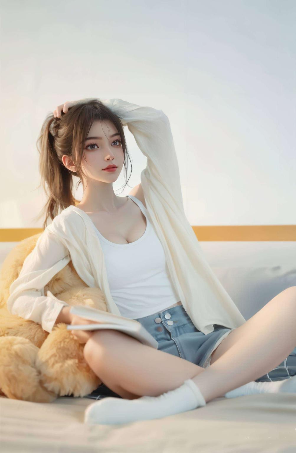 为你的Win10桌面带来一丝温柔的伤感宁姚的忧郁眼神