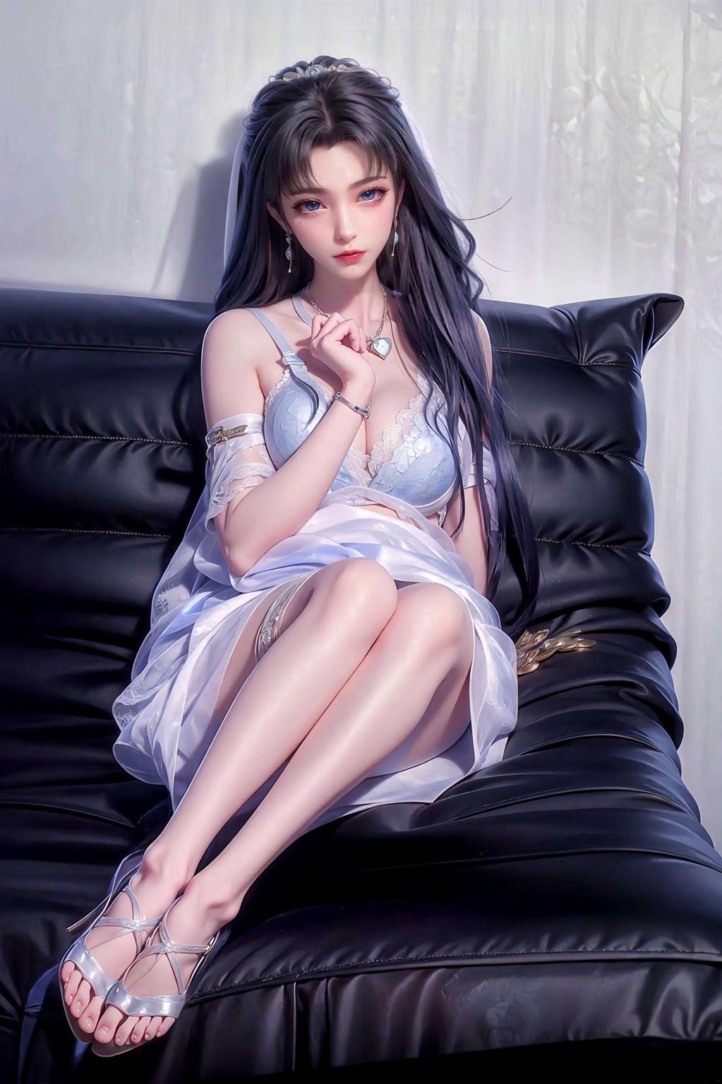 尽在每一寸壁纸细节宁雨蝶长腿美图