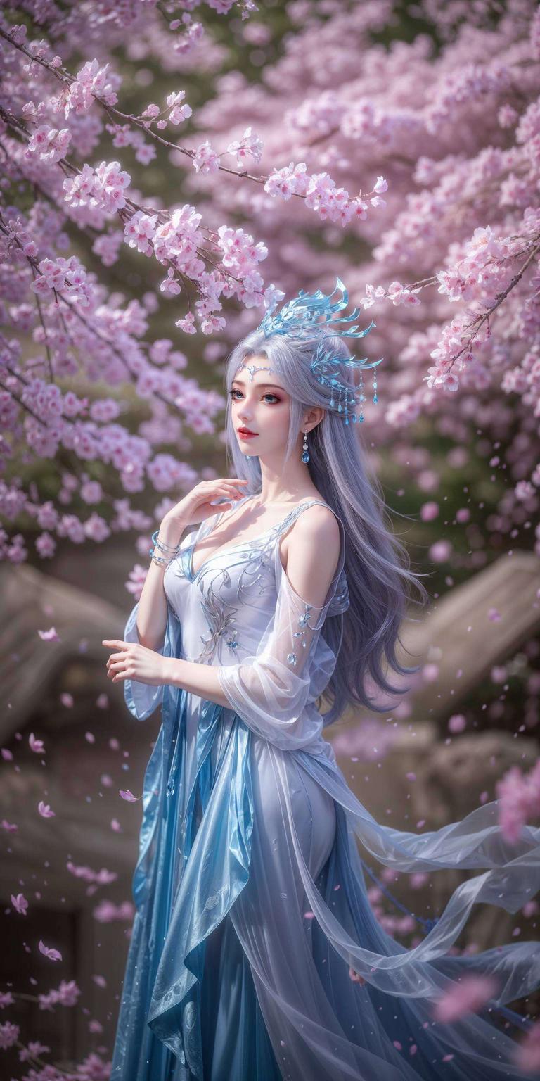 宁雨蝶壁纸美得如同梦境