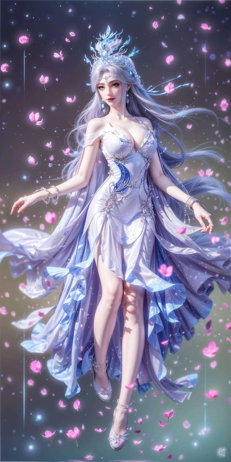 毒血夫人图尽显凄美电脑桌面飘散幽怨