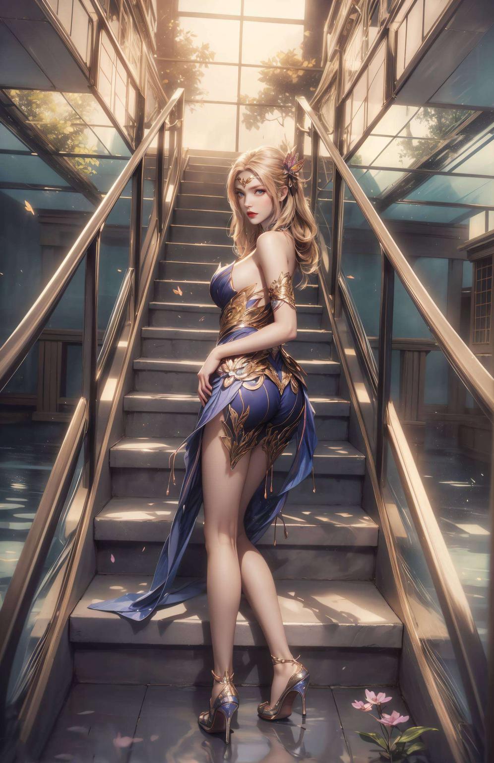 冰雪女神之美跃然屏上桌面瞬间变身斗罗世界！