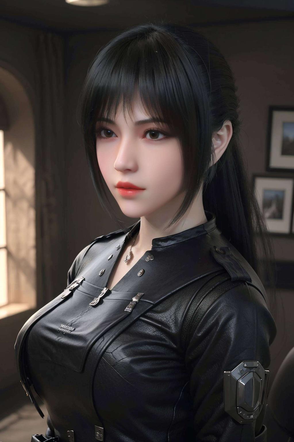 今天给大家带来一款极简风格的4K高清电脑壁纸！看这动漫女英雄——琪琳凸显她的魅力