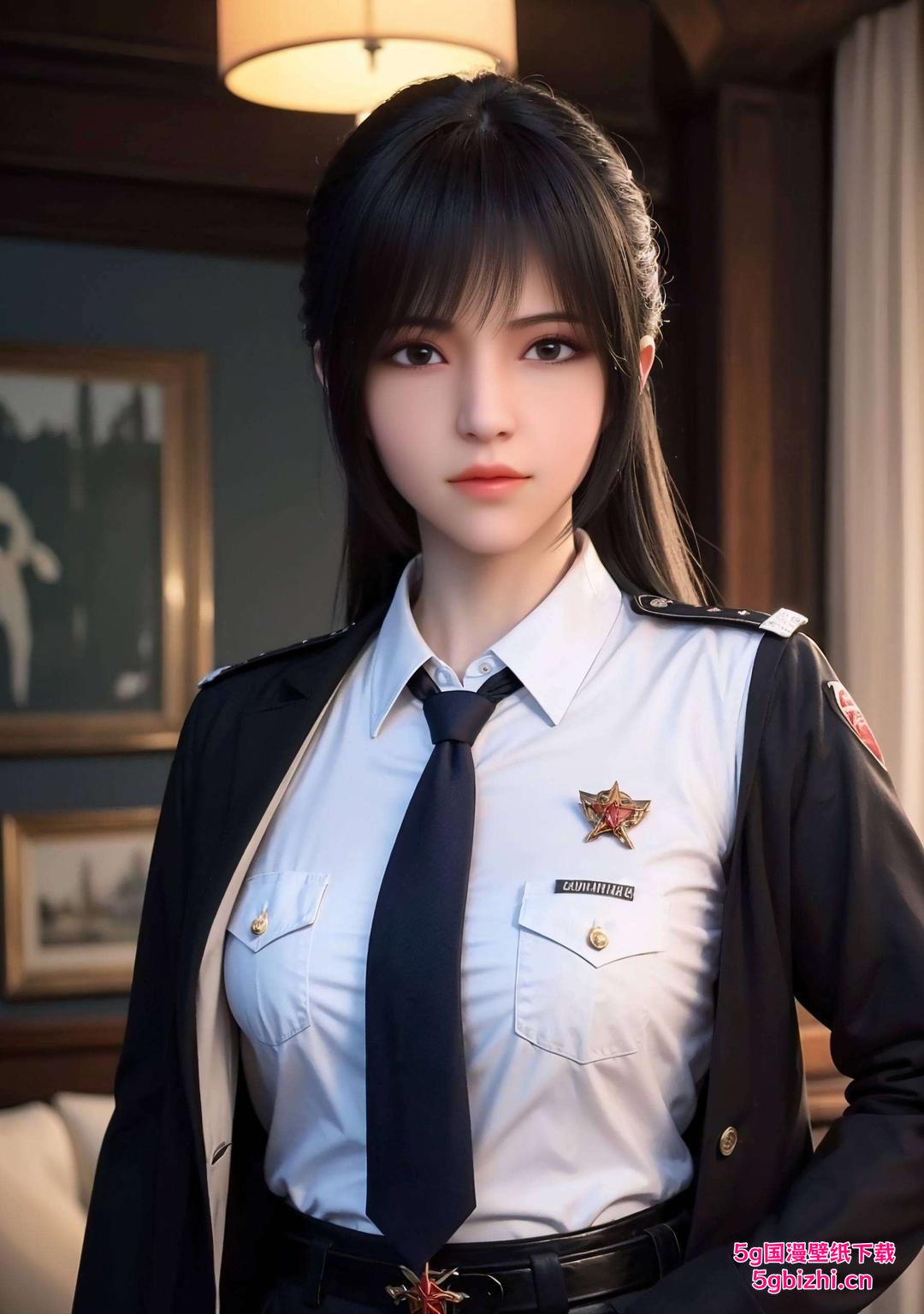 AI素材为你桌面注入战斗力与少女心