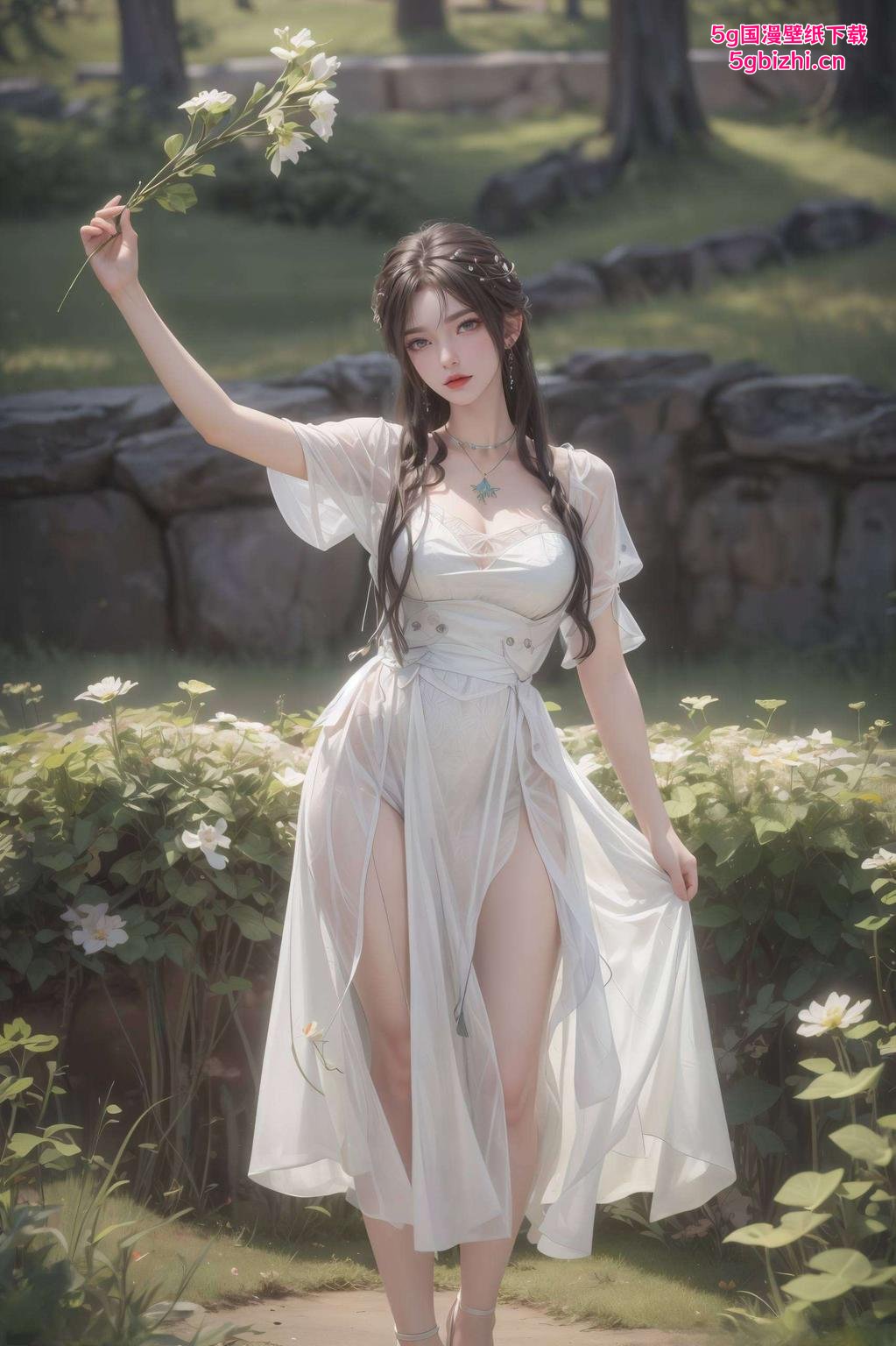 高清细节尽显水中舞姿4K超清壁纸