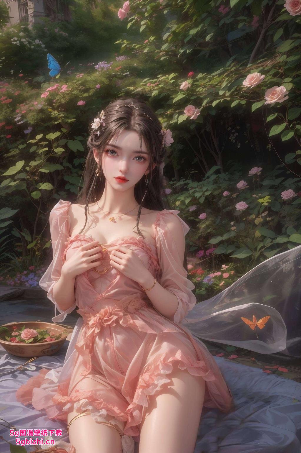 清漪的柔美身影映衬在星空背景下让你的手机桌面瞬间焕发新生！