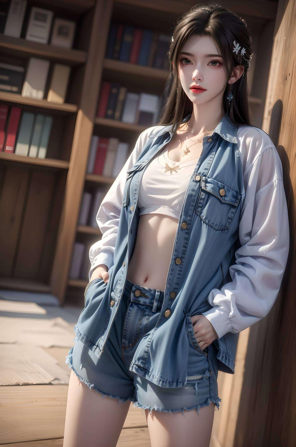 护眼色彩温柔护眼街头风景如画