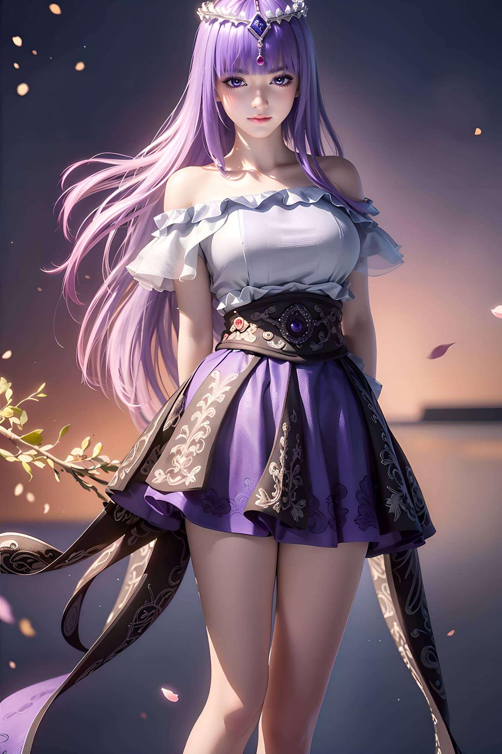 美得让人心动专为苹果桌面打造！高清动漫少司命横屏壁纸