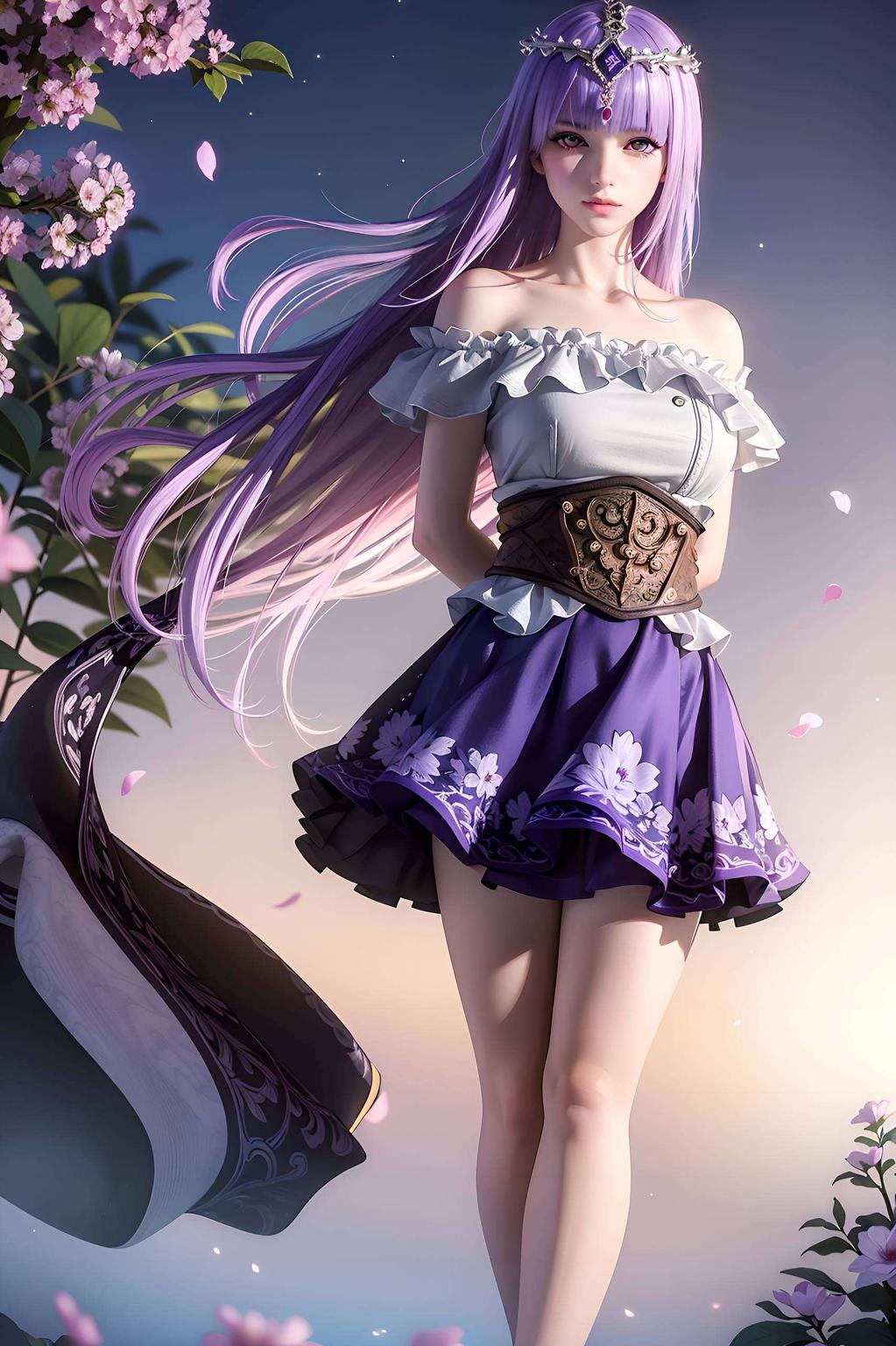 清晰度爆表！画面简洁却不失精致少司命静谧沉思