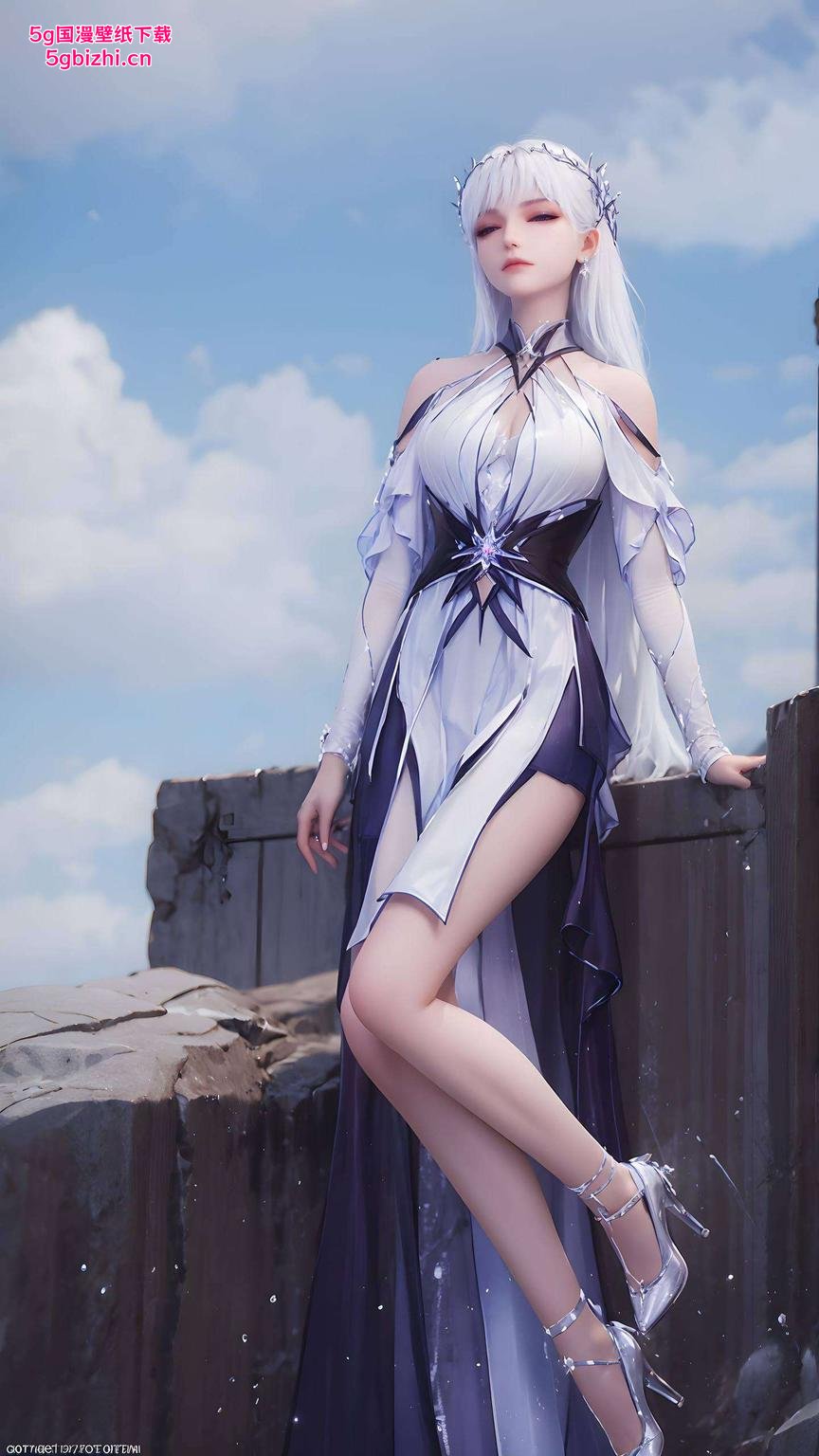 简洁而不失雅致高清壁纸带你穿越古风世界！龙皓晨与圣采儿