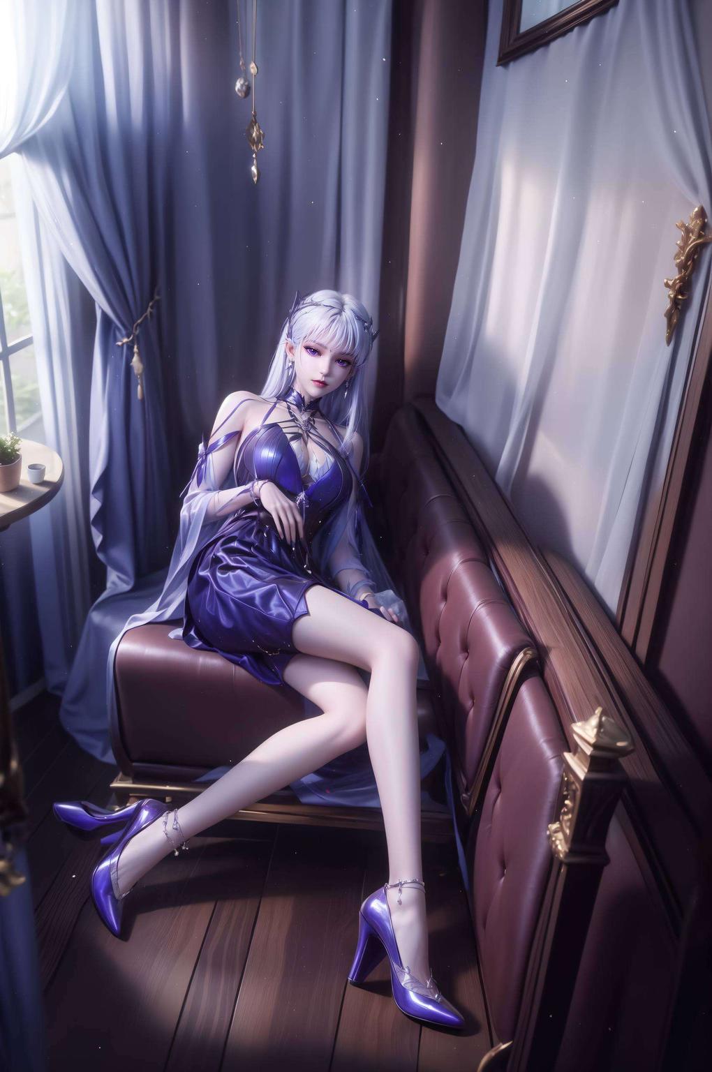 让你的iPhone宽屏瞬间焕发光彩！快来看看这款以圣采儿为主题的全屏高清壁纸美得不要不要的！