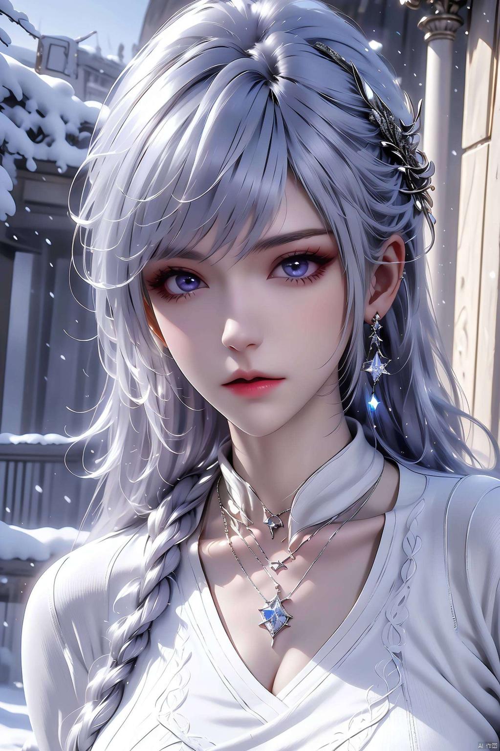 今天给大家带来一款超美的紫色二次元壁纸！高清大图梦幻般的紫色背景