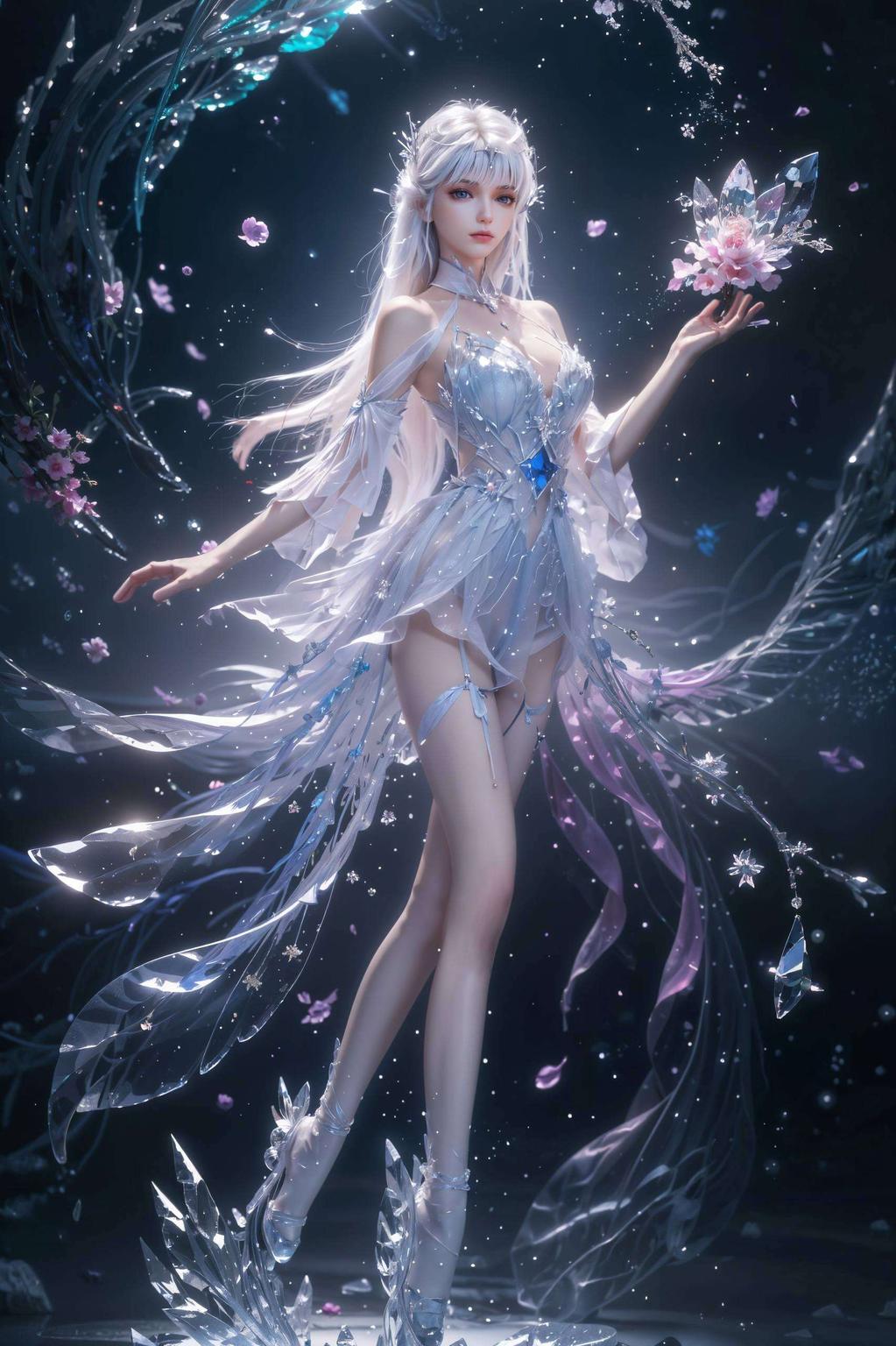 今天给大家带来一款超美的圣采儿黑白线条图片壁纸