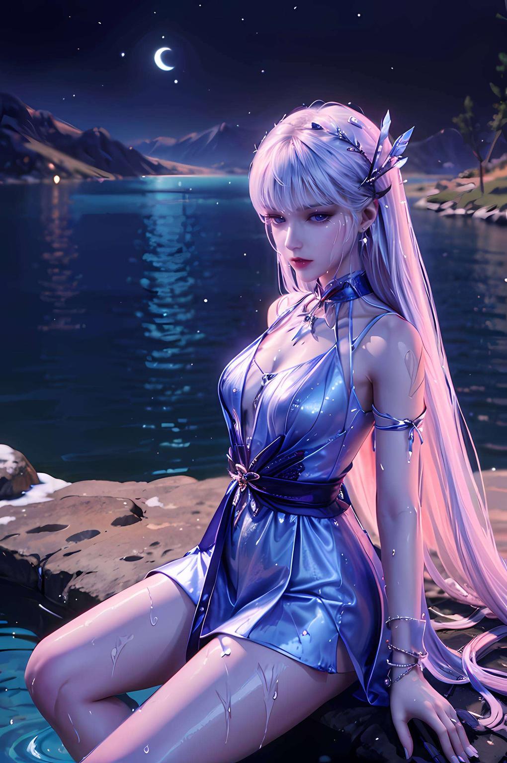 高清像素锁屏壁纸剑光闪耀