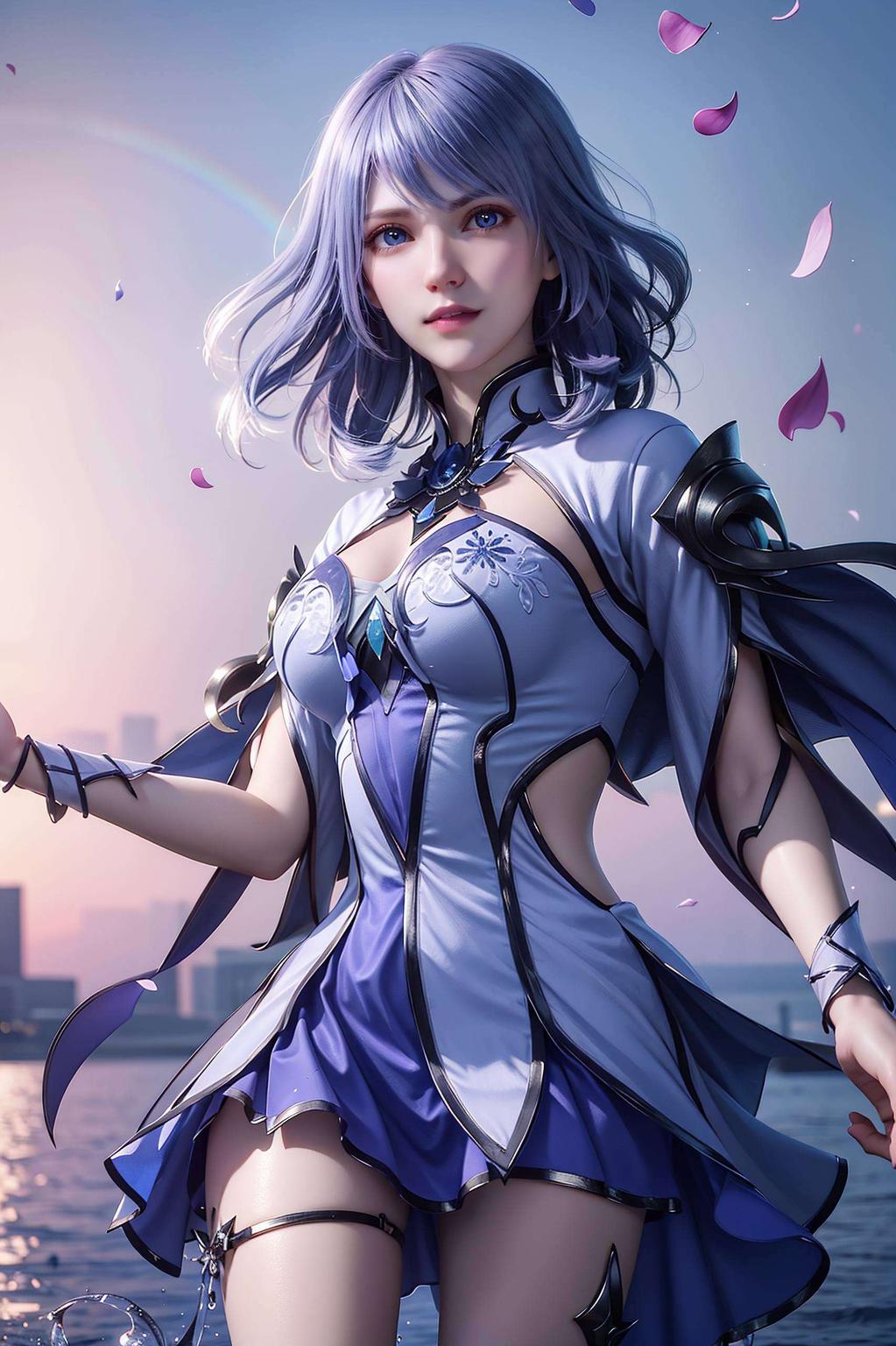 冰肌玉骨美得令人窒息