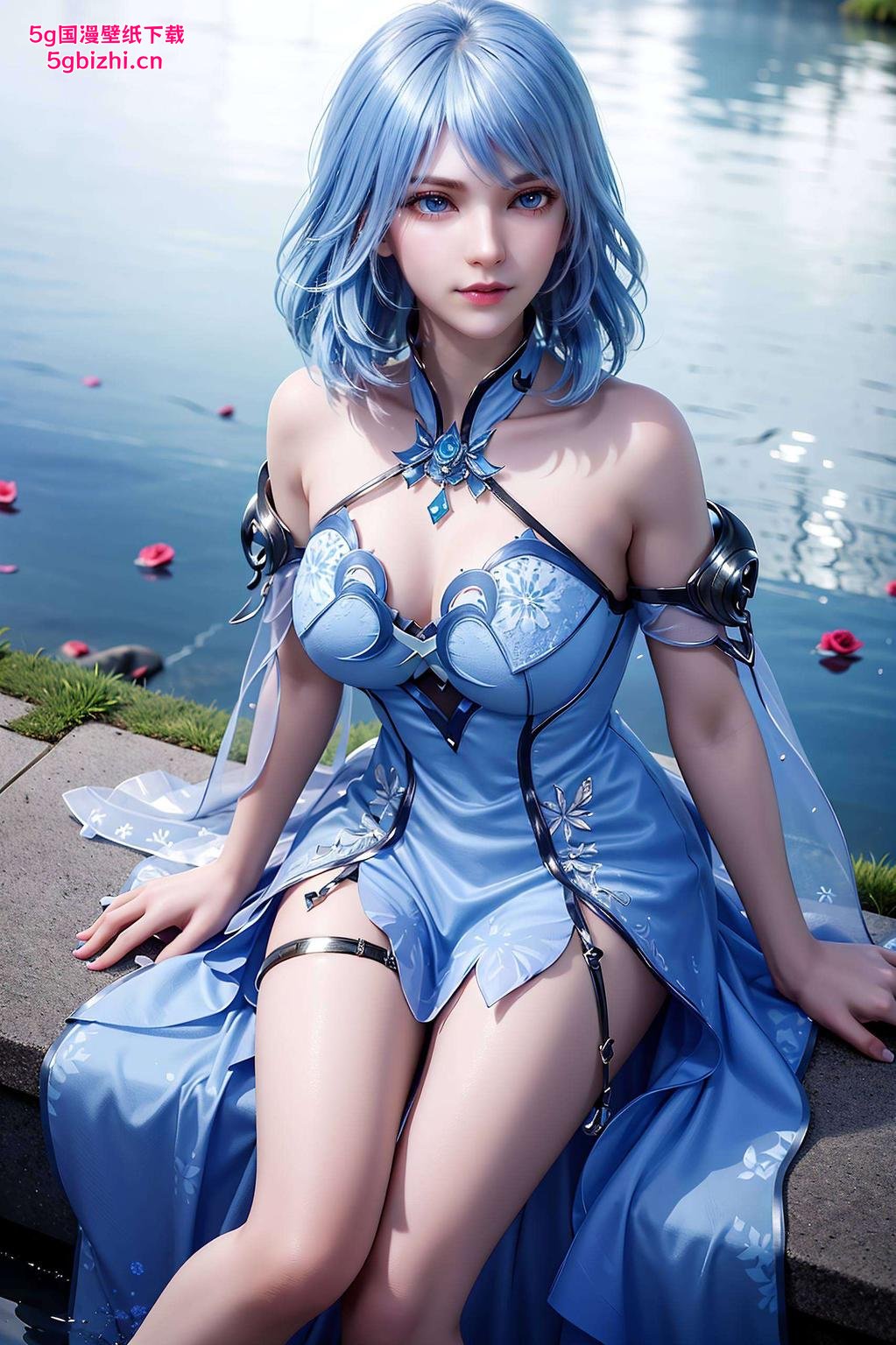 水冰儿壁纸映眼前