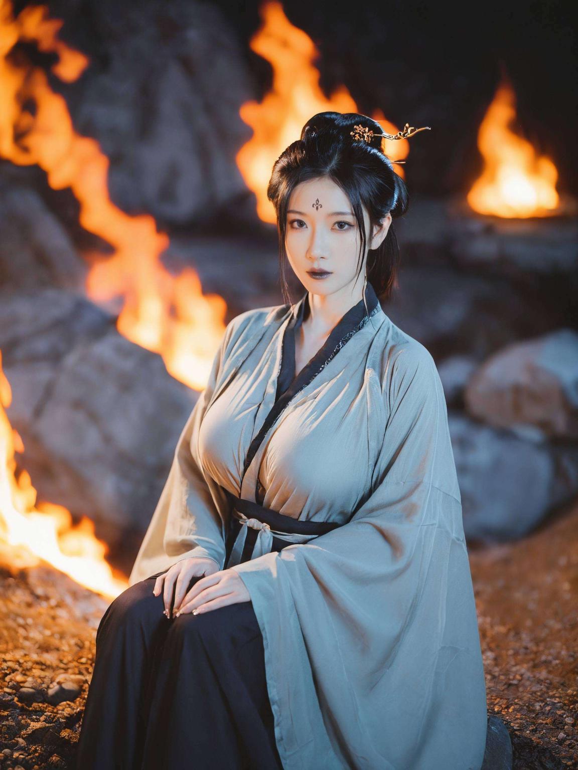 细节满分四妹来啦！8K超清蓝光壁纸