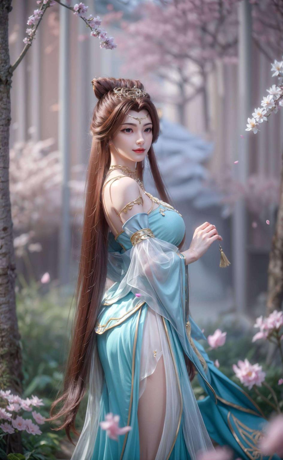 探寻苏灵韵的背影壁纸跟随古风漫画的细腻笔触