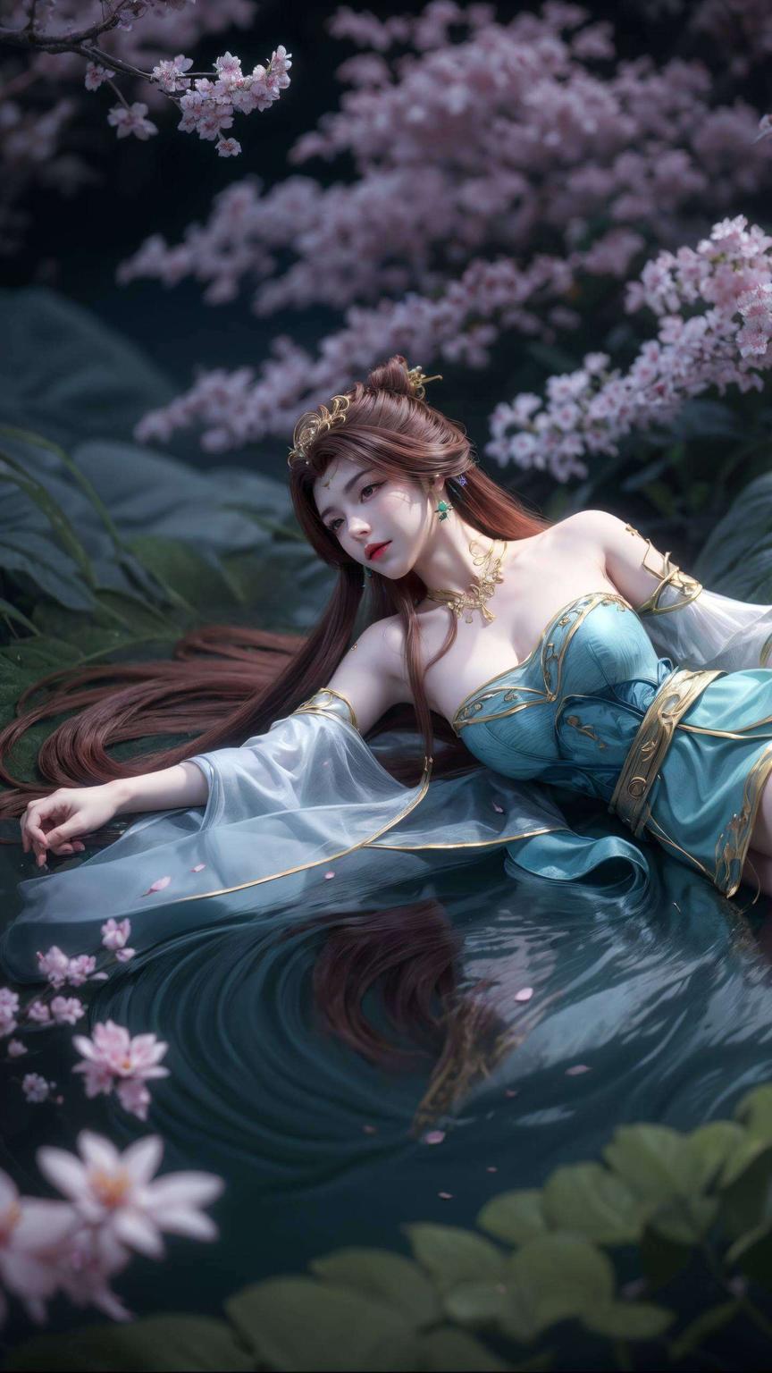 今天给大家带来一款超清晰的ipad壁纸高清得能照出你的倒影！看这苏灵韵的微笑