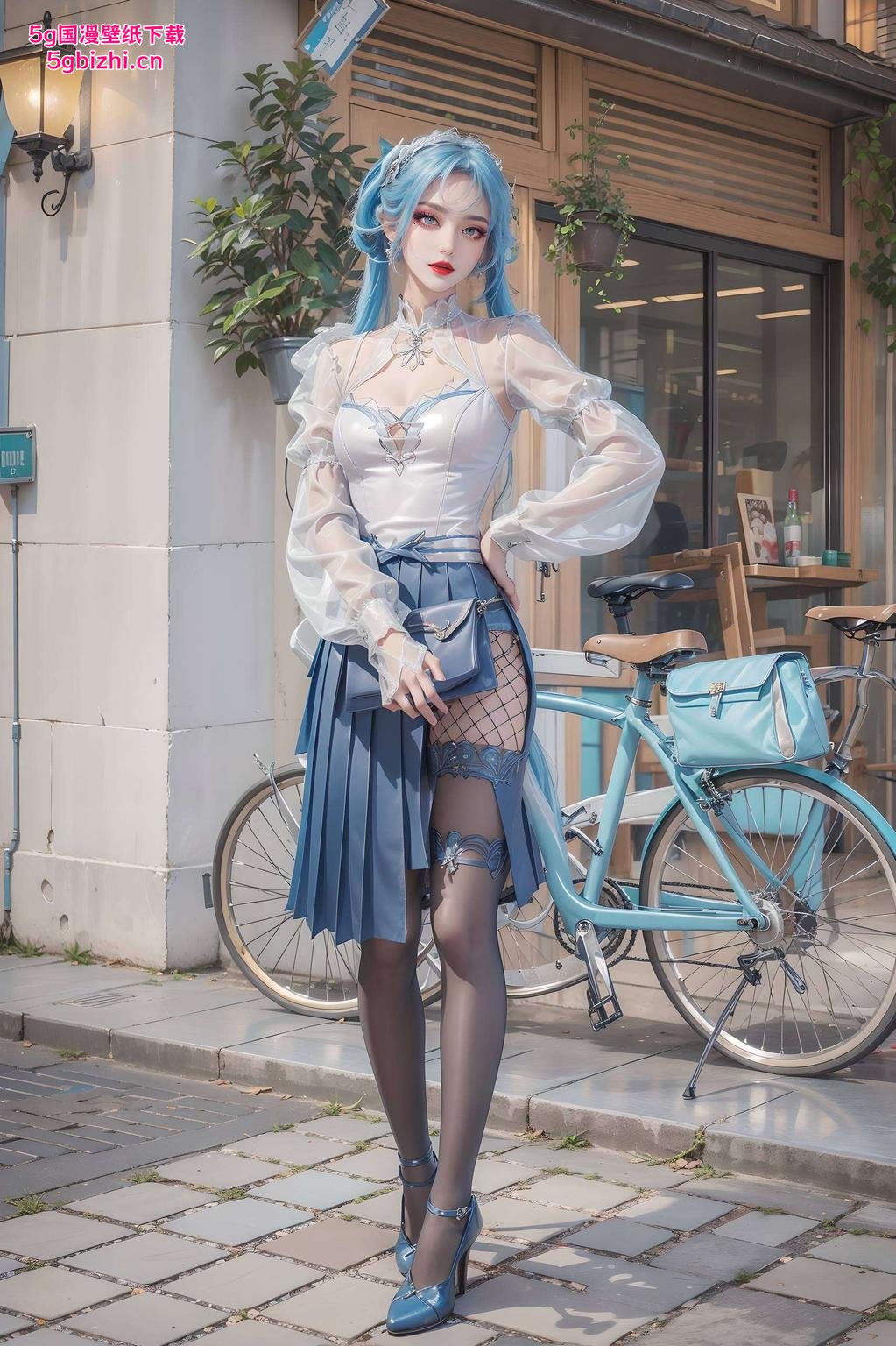 融合了漫画斗罗大陆中的唐三和唐舞桐这款炫彩极简壁纸