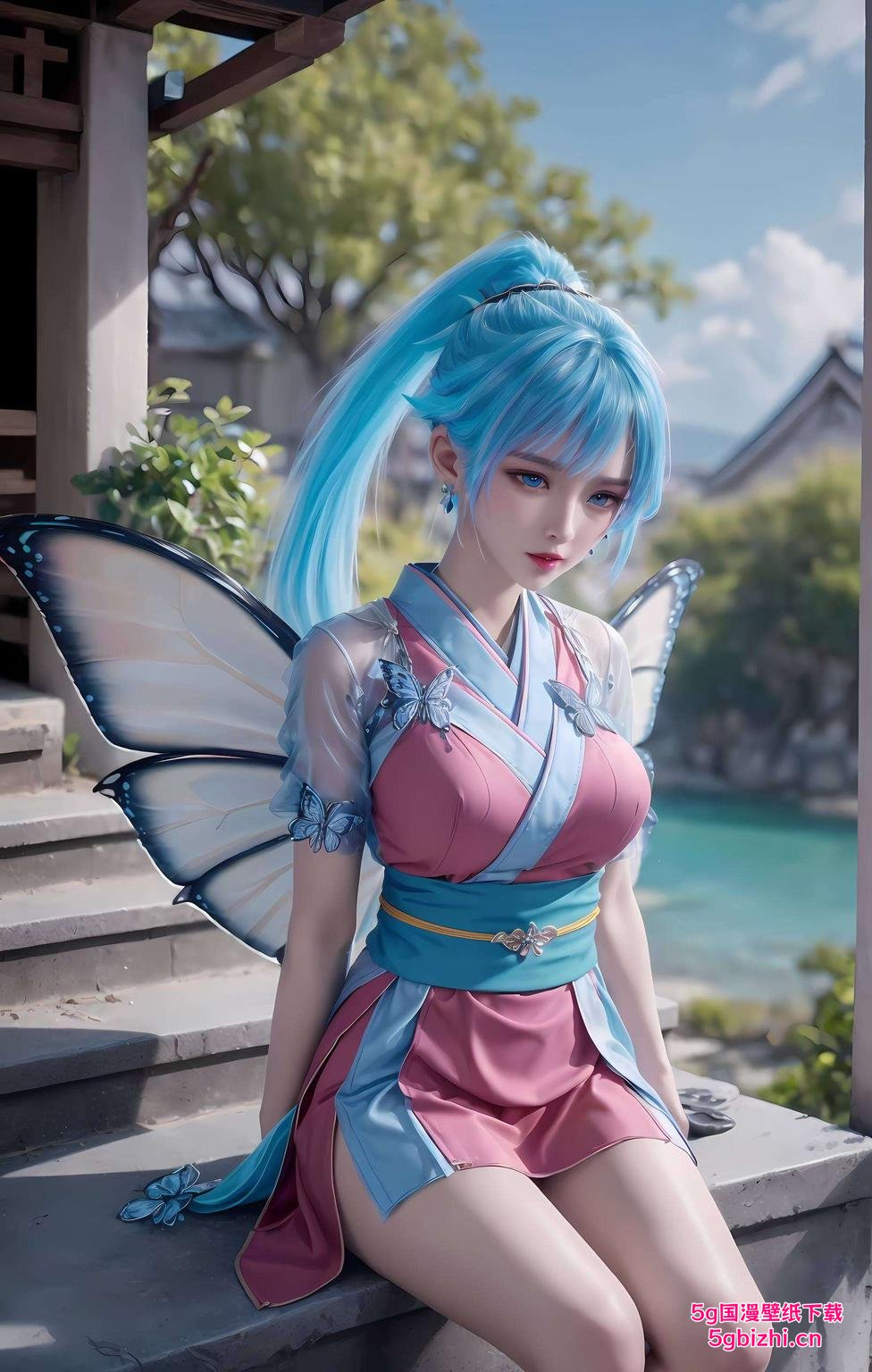 这款壁纸护眼又养眼！看这唐舞桐少女让你的手机瞬间变身视觉盛宴！