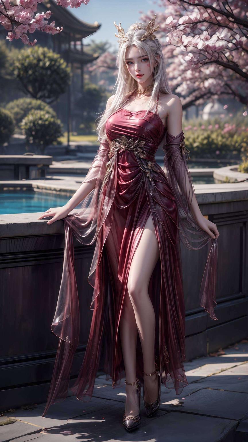 苹果可爱风来袭！壁纸天狐仙子AI伤感免费壁纸