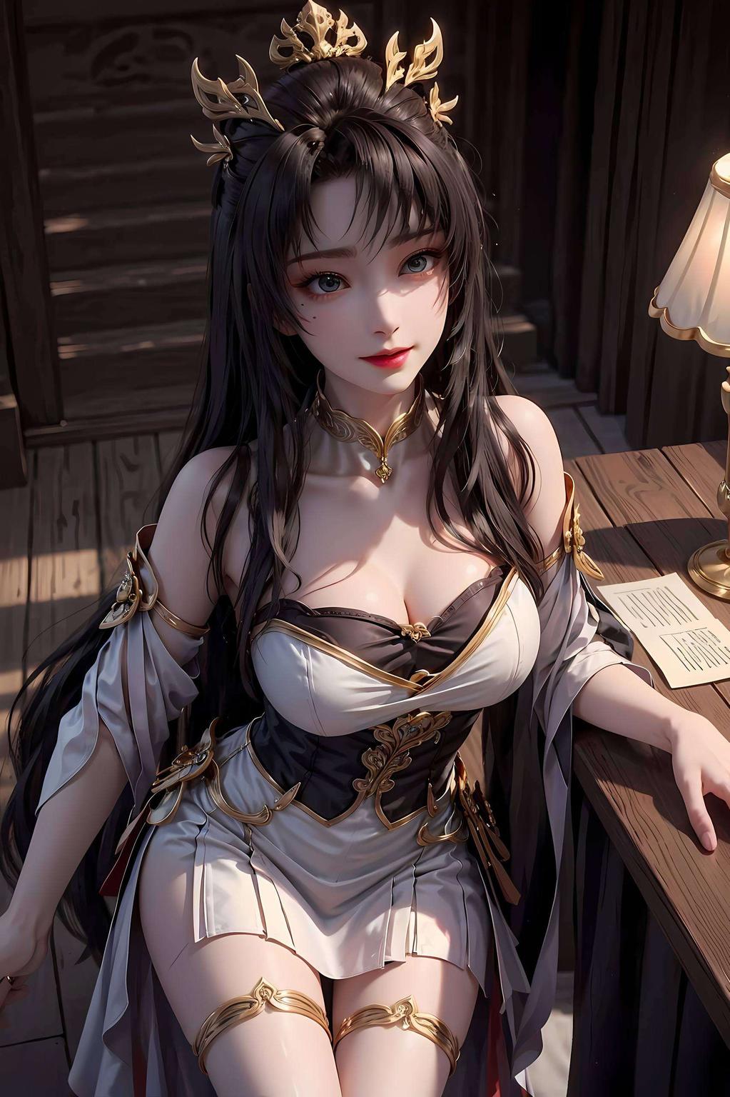 简直美爆了！看看这精致的天狐仙子图片灵动的眼神