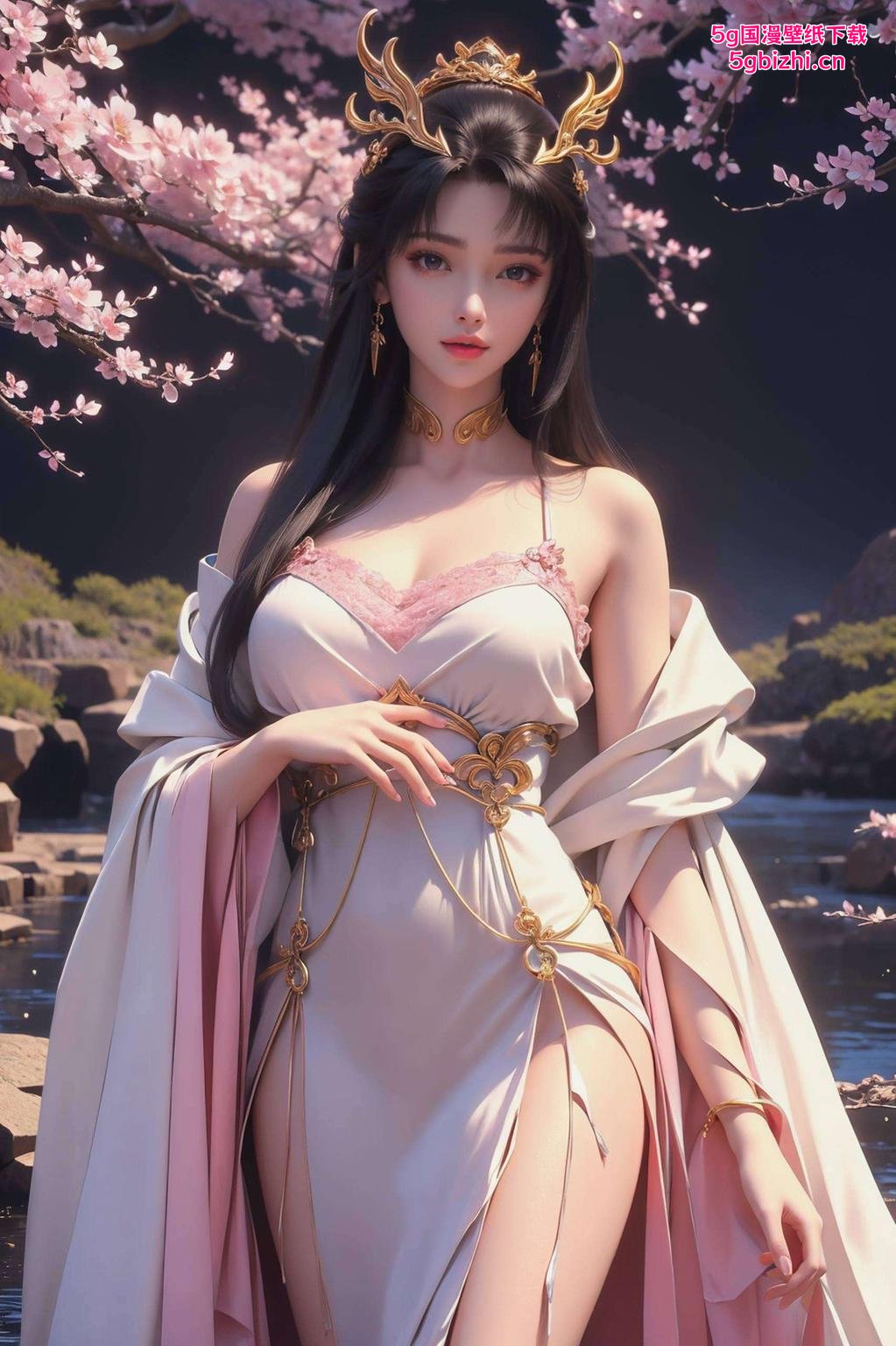 映入眼帘全屏天狐仙子壁纸