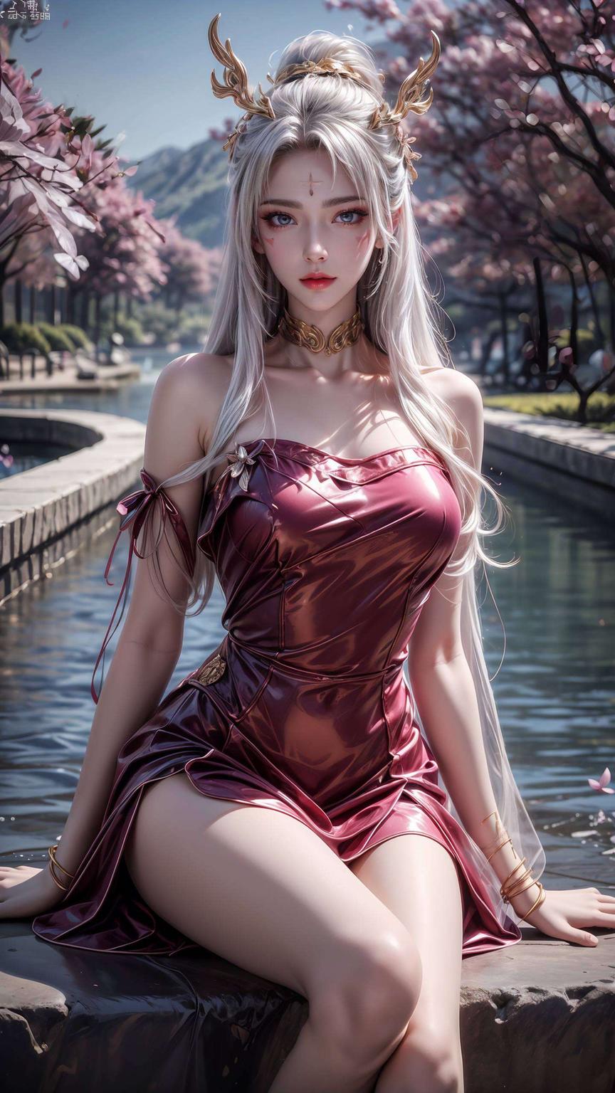 简约而不失仙气这款天狐仙子新形象宽屏壁纸