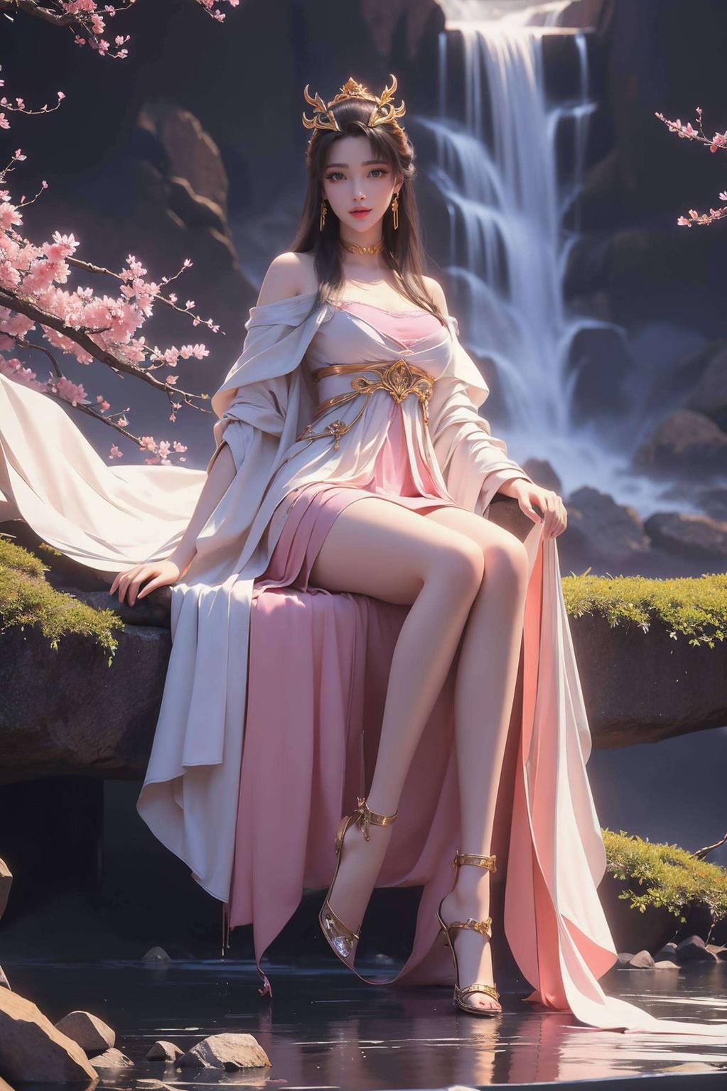 让你的iPad瞬间变身仙境！国漫女神AI壁纸来袭！天狐仙子双胞胎