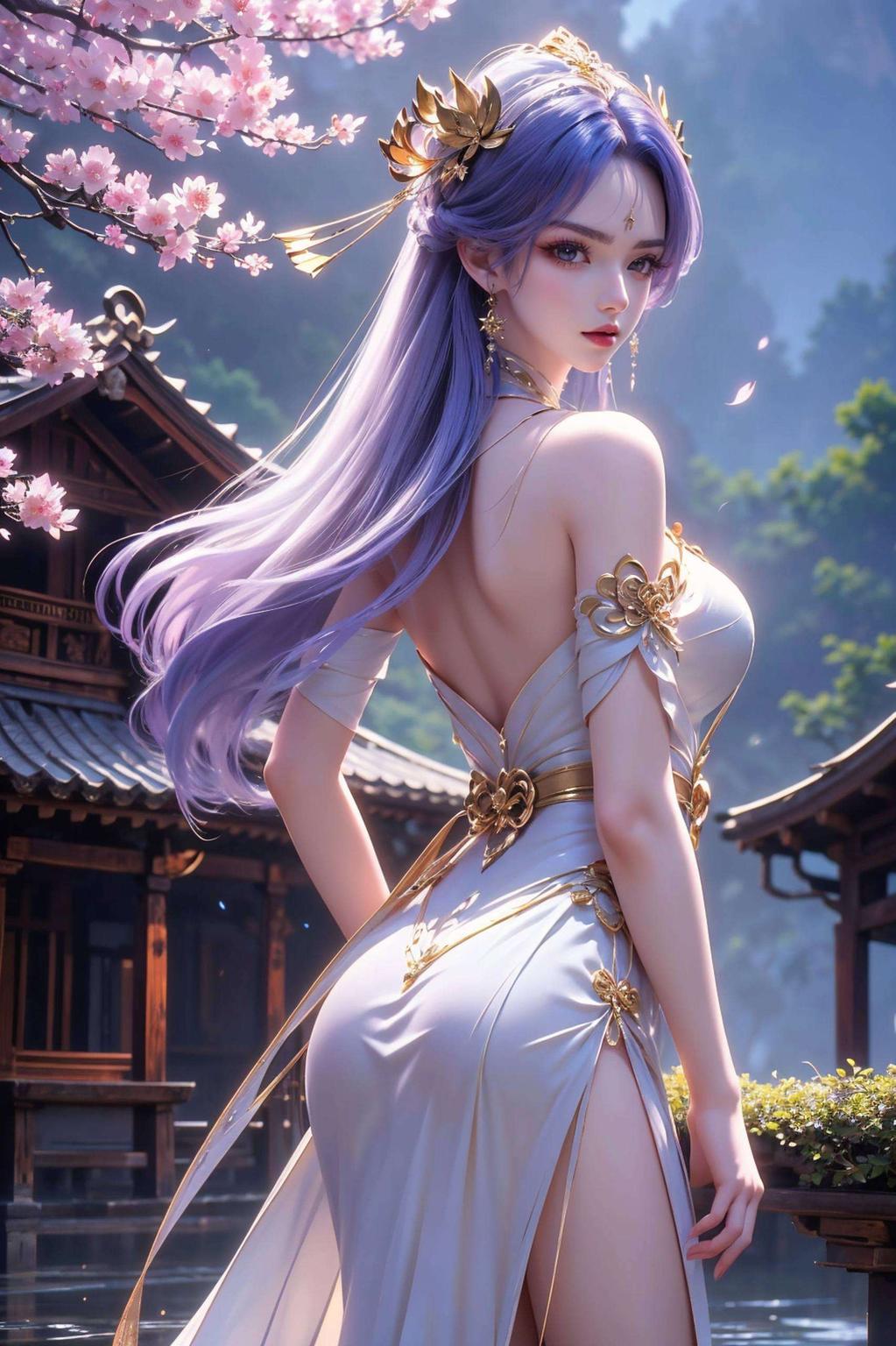 大气磅礴横亘星空