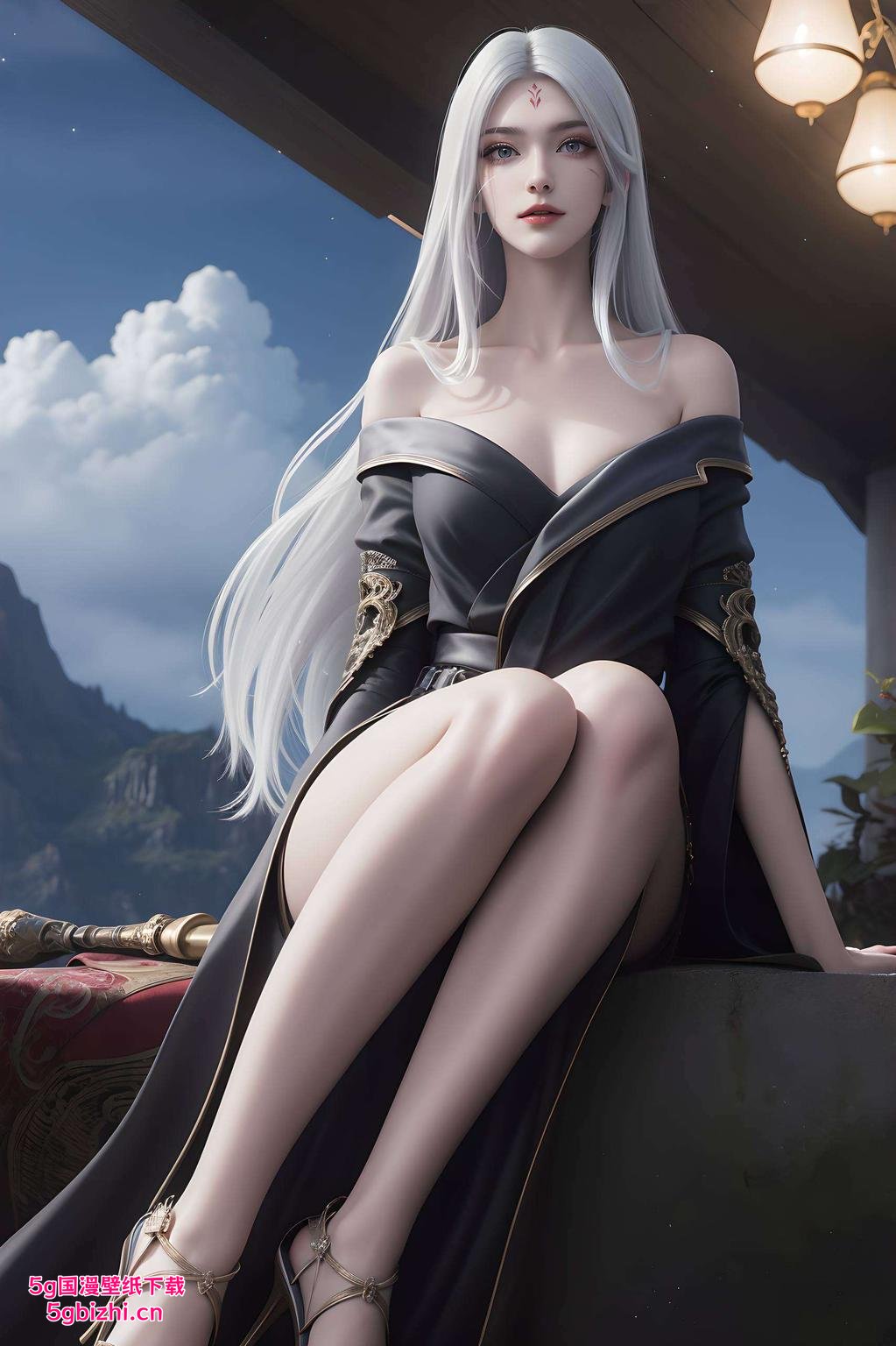 小白仙姿美图壁纸