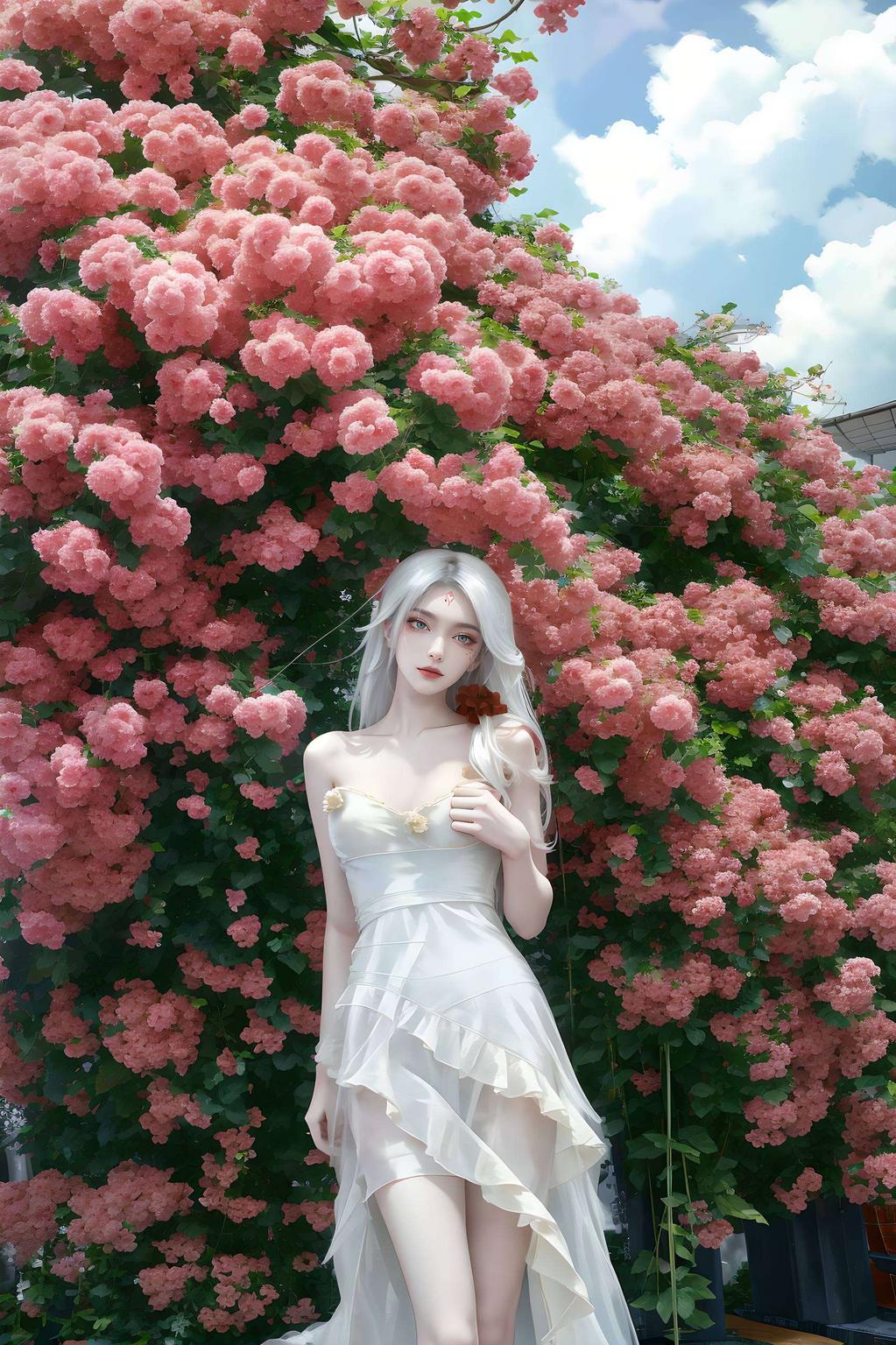 小白仙气满满高清壁纸锁屏