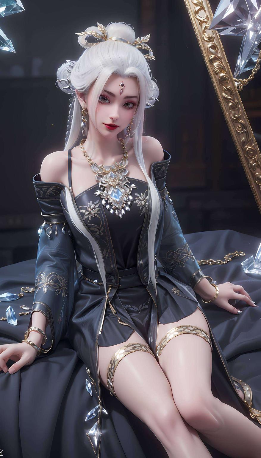 高清呈现小白仙姿