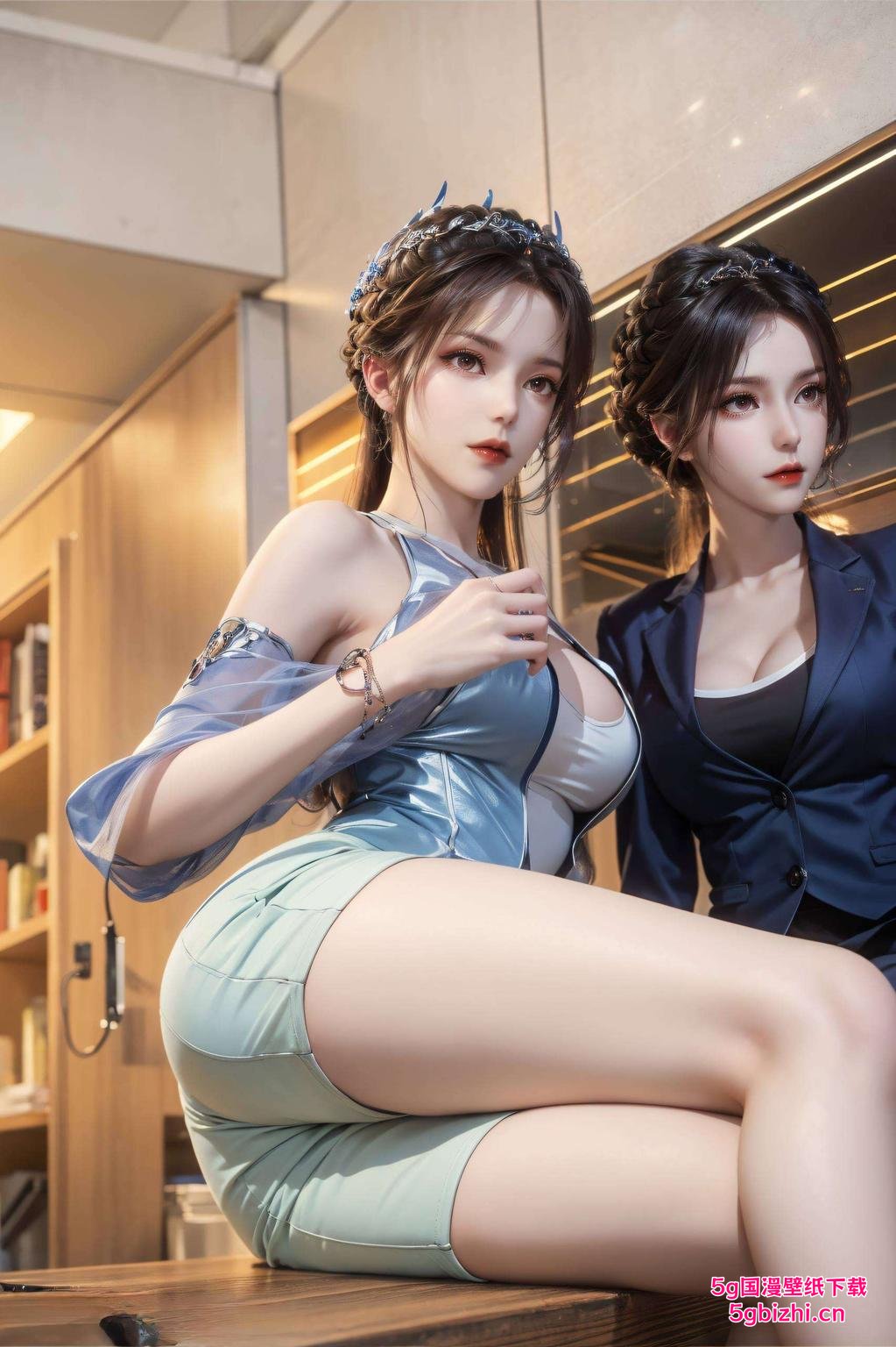 这电脑壁纸绝了！超还原的小舞舞姿每一舞姿都是经典重现