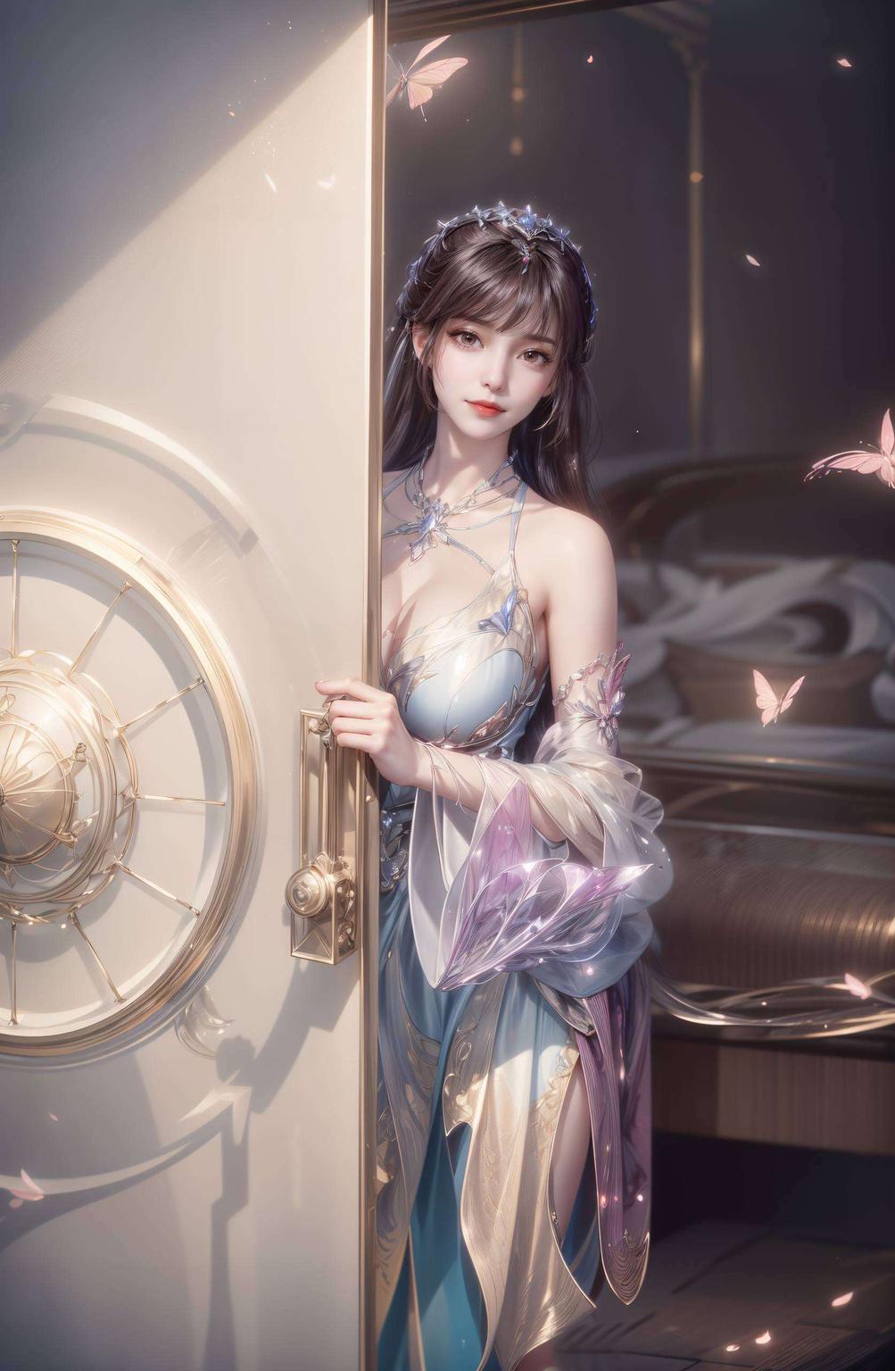 活泼可爱！绿色怪物灵动跃动高清细腻