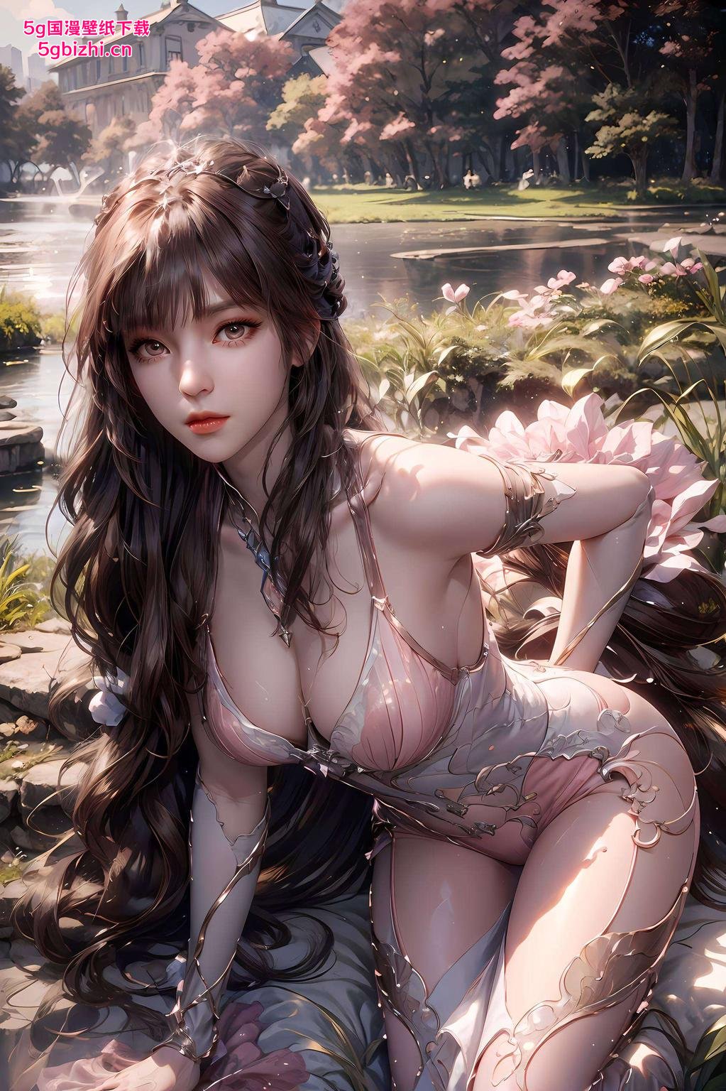 清新风格壁纸五年后小舞的头像亮相