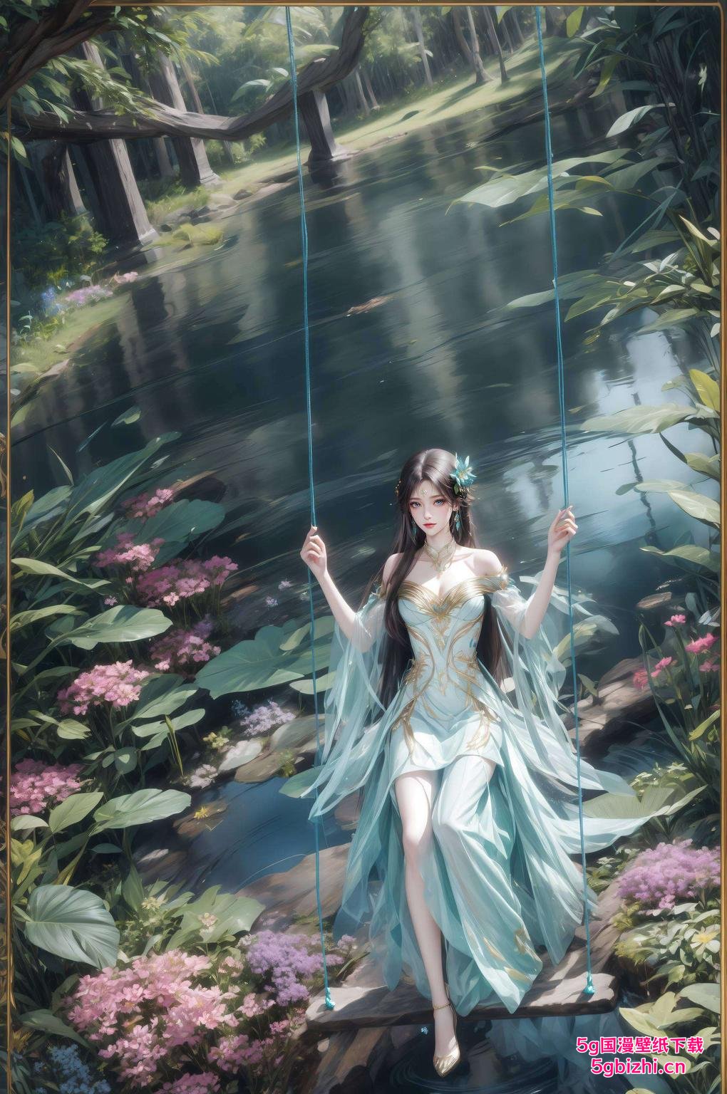 细腻笔触捕捉每一个细节这款「萧薰儿上半身高清壁纸」