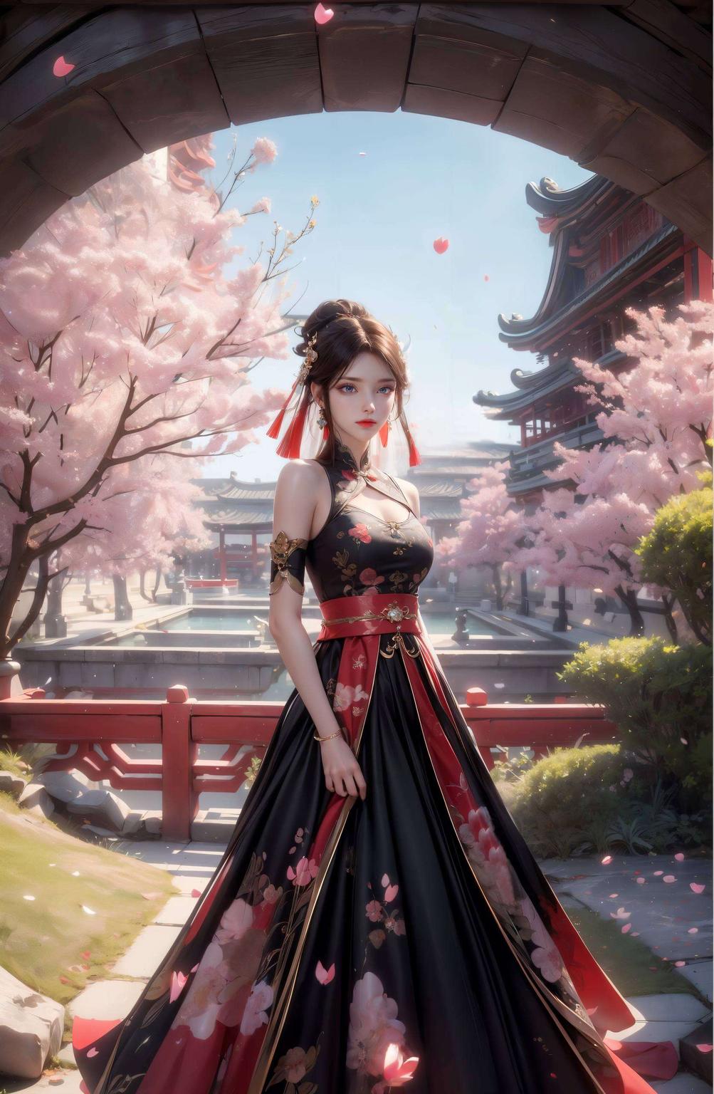 萧薰儿娇俏灵动炫彩壁纸绚丽开场！神秘美杜莎眼神魅惑