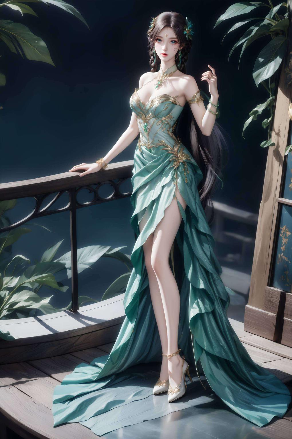 这款望月壁纸里的萧薰儿简直美爆了！高清画质月光洒在她身上