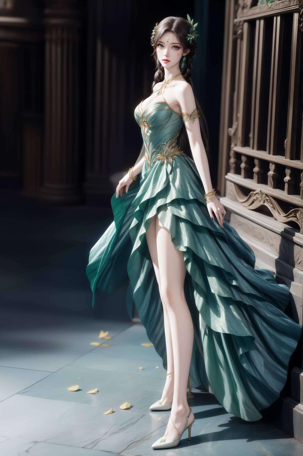 这款精美免费壁纸包带你领略国韵之美！萧薰儿身着优雅旗袍