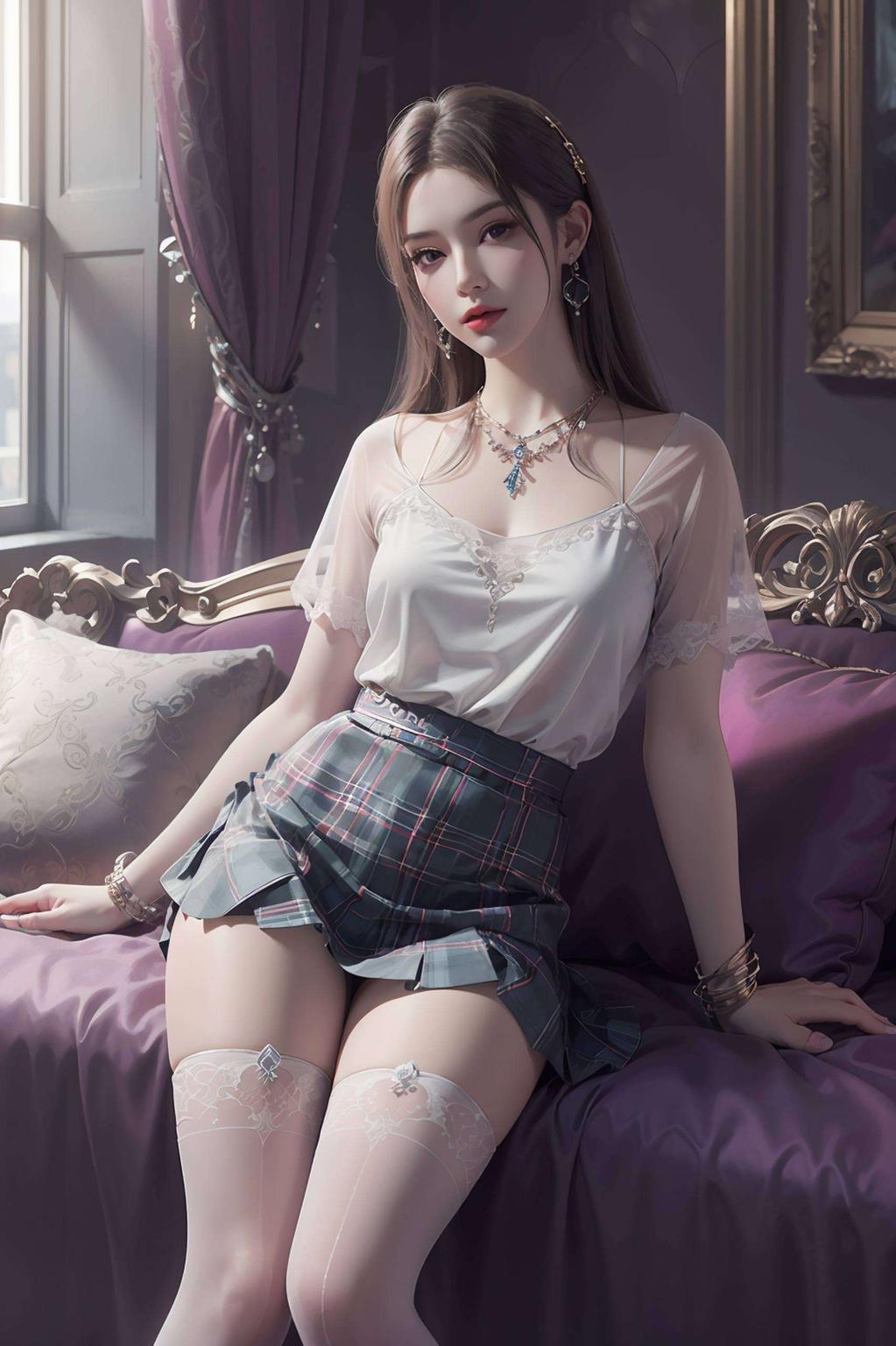 是不是美得让人心动？细腻的线条简直就像从动漫里走出来的一样！