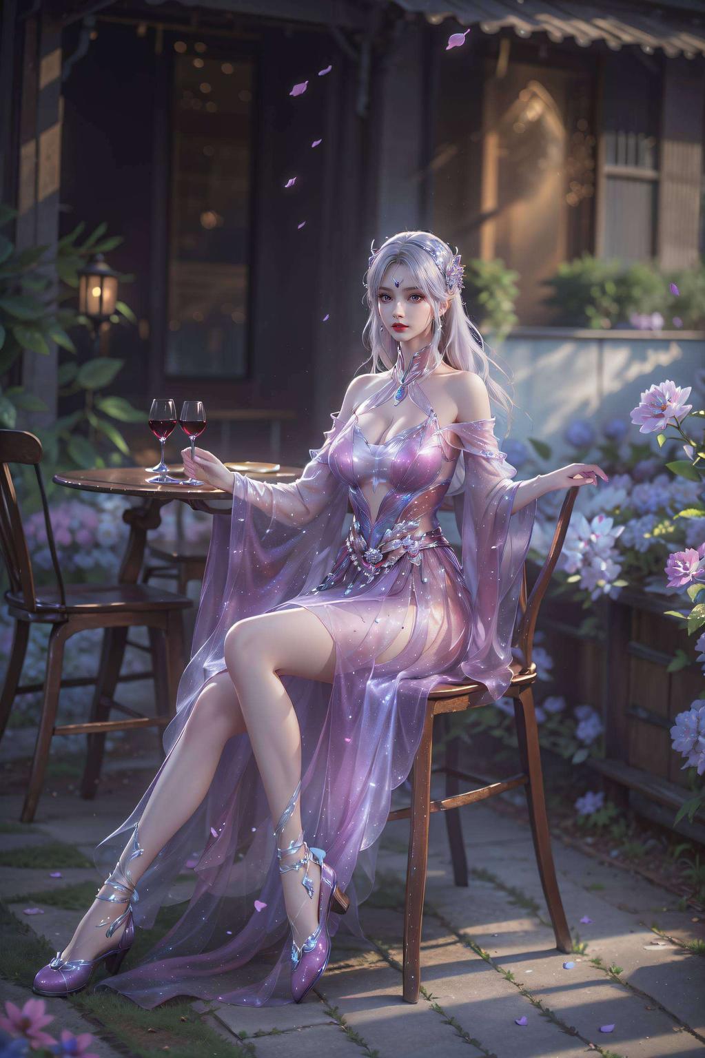 小医仙翩翩起舞点亮手机屏幕