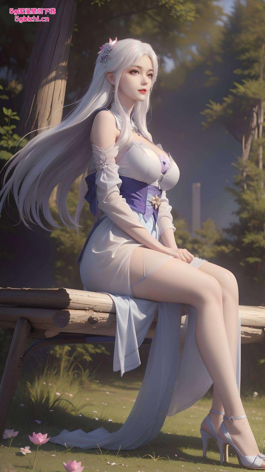 锁屏间尽显仙气白衣飘逸