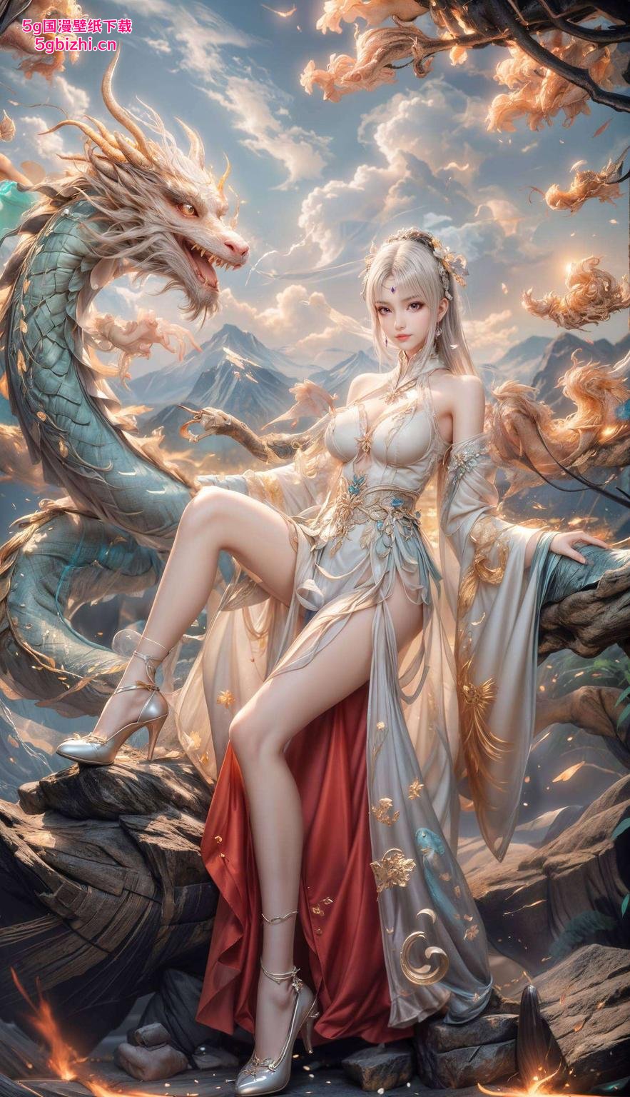 今天给大家带来一款新建模的小医仙电脑壁纸“大家好