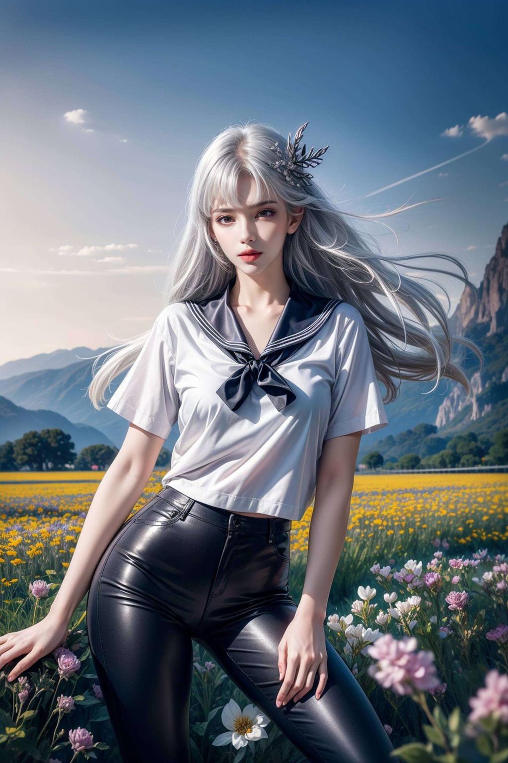 妆容精致仿佛能治愈一切疲惫