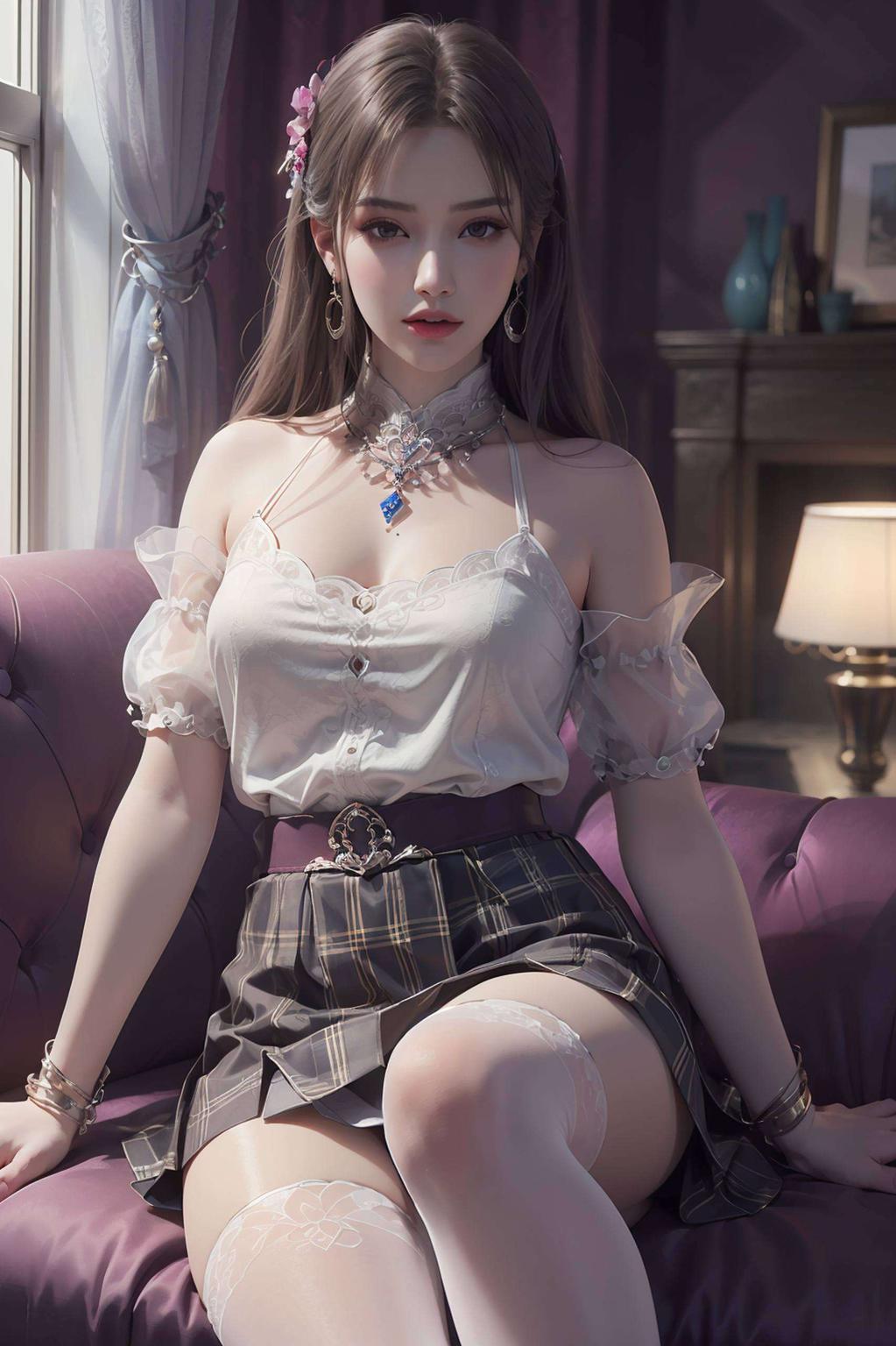 眼神坚定手中的医疗器具闪烁着神秘的光芒