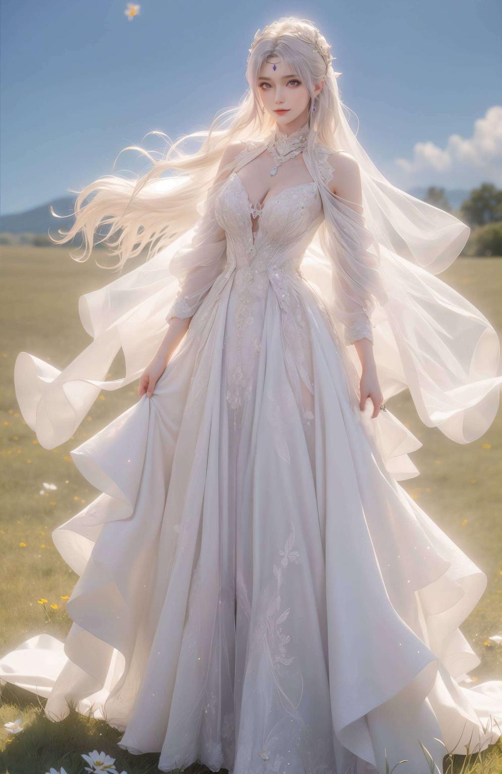 唯美的画面小医仙翩翩起舞