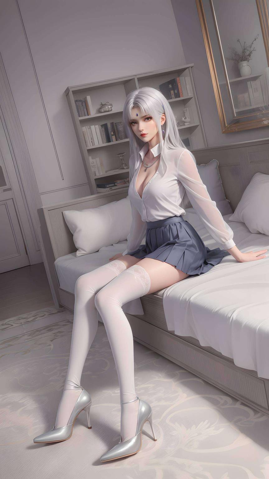 电脑桌面瞬间焕新炫彩来袭！细腻笔触描绘仙气