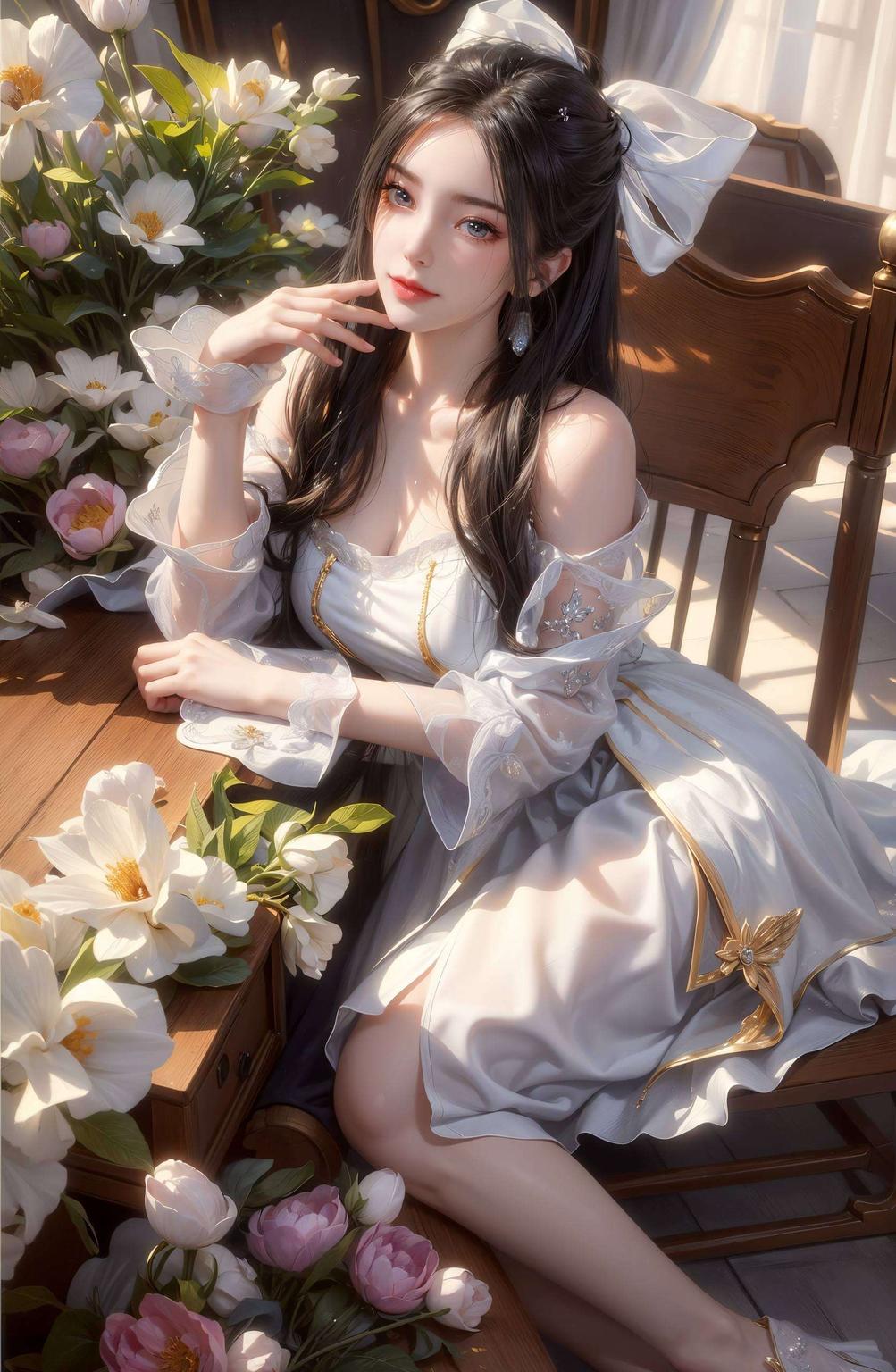 美得让人心醉神迷焰灵姬壁纸柔情似水